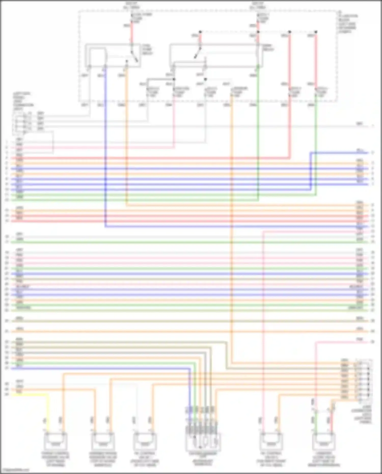 Accent Hyundai V facelift (2020-2024): Wiring diagram engine performance 1.6l, m/t (3 of 6)
