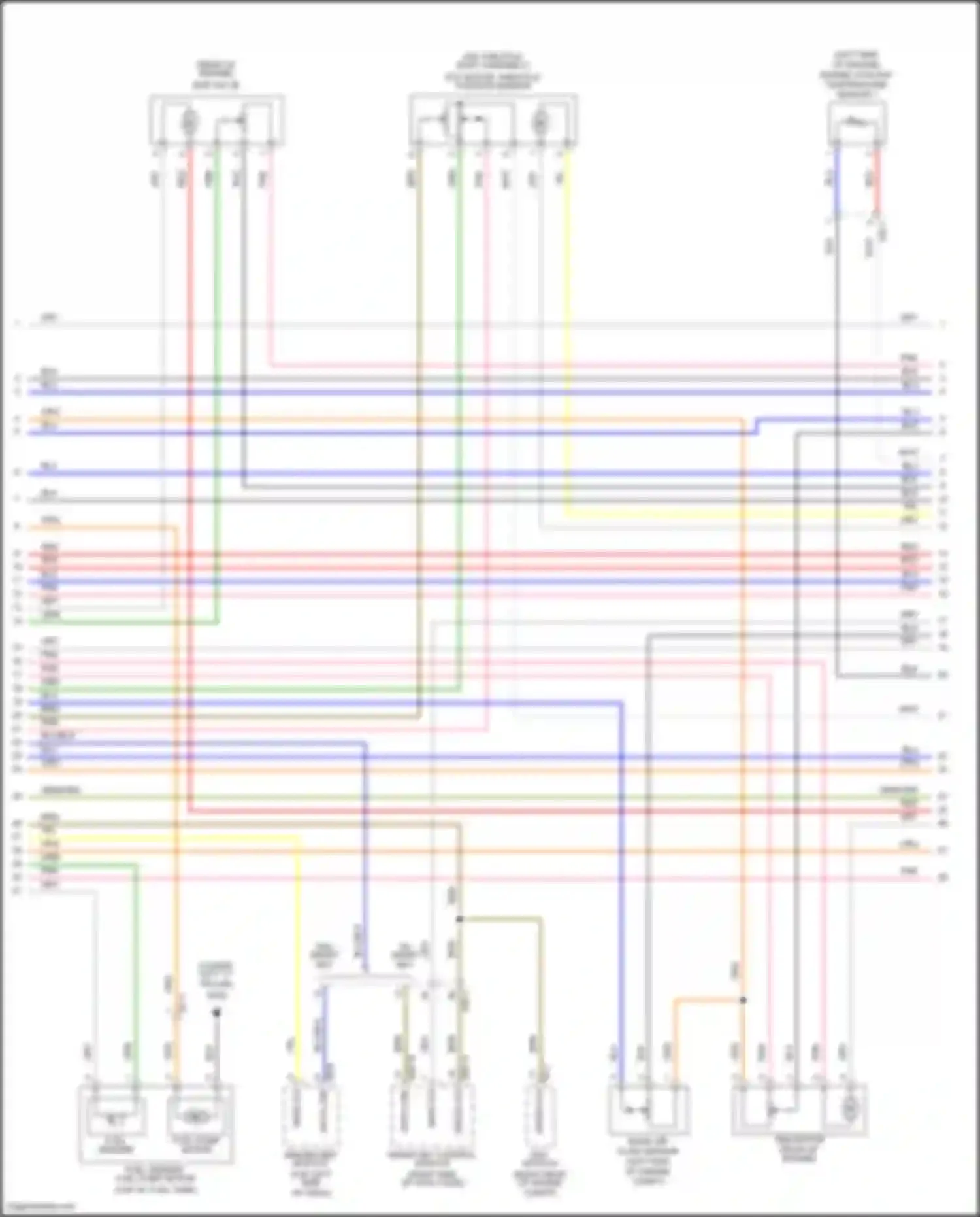 Accent Hyundai V facelift (2020-2024): Wiring diagram engine performance 1.6l, m/t (5 of 6)