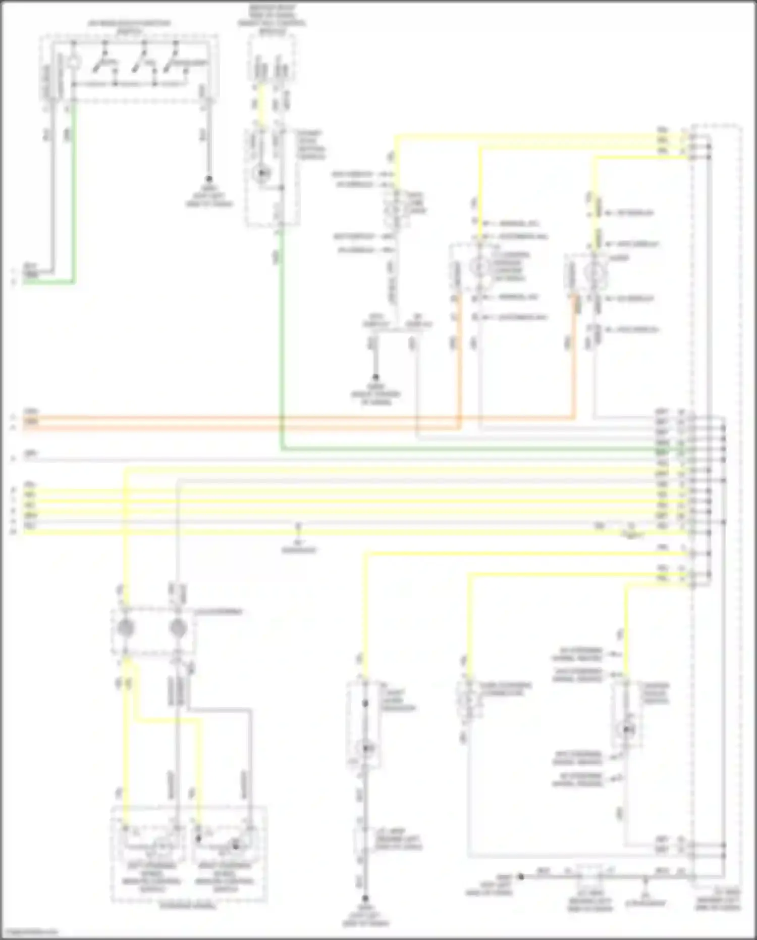 Accent Hyundai V facelift (2020-2024): Instrument illumination circuit (2 of 2)