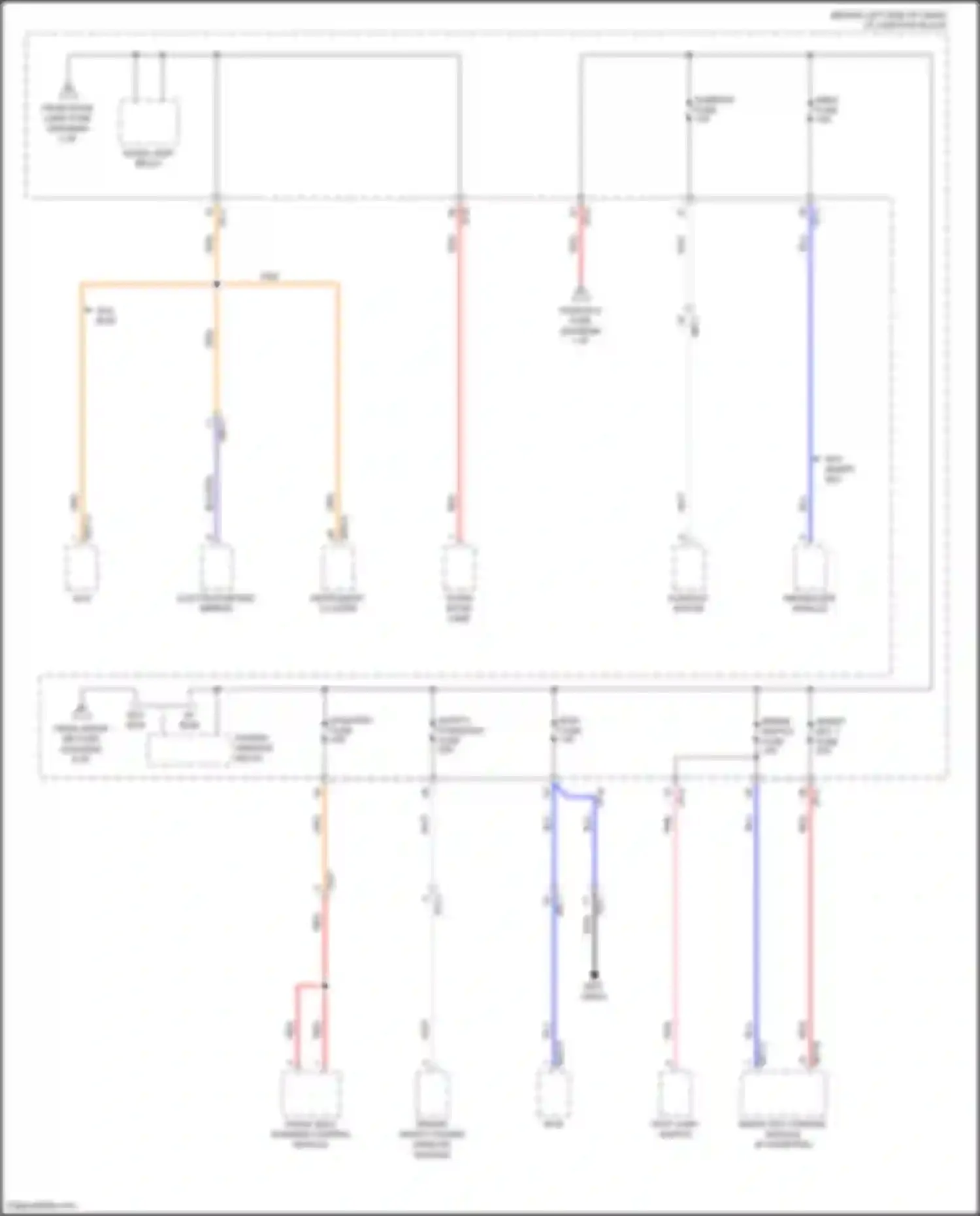 Accent Hyundai V facelift (2020-2024): Power distribution circuit (3 of 9)