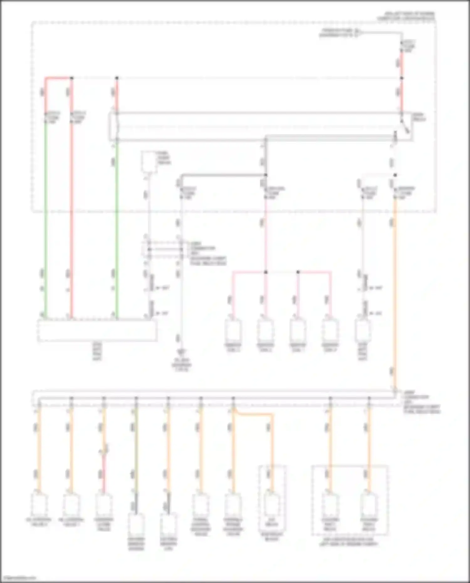 Accent Hyundai V facelift (2020-2024): Power distribution circuit (8 of 9)