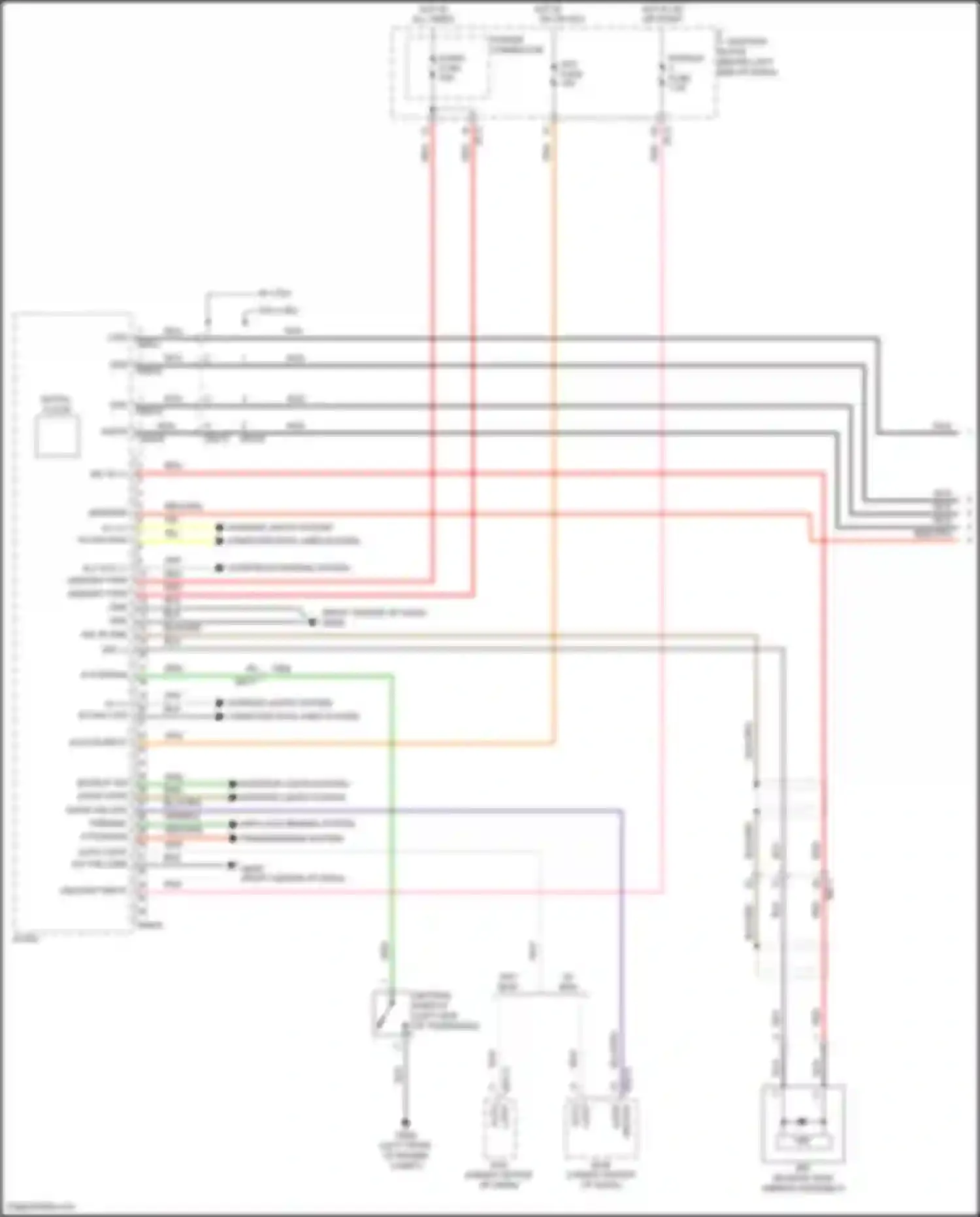Accent Hyundai V facelift (2020-2024): Radio circuit, w/ display (1 of 3)
