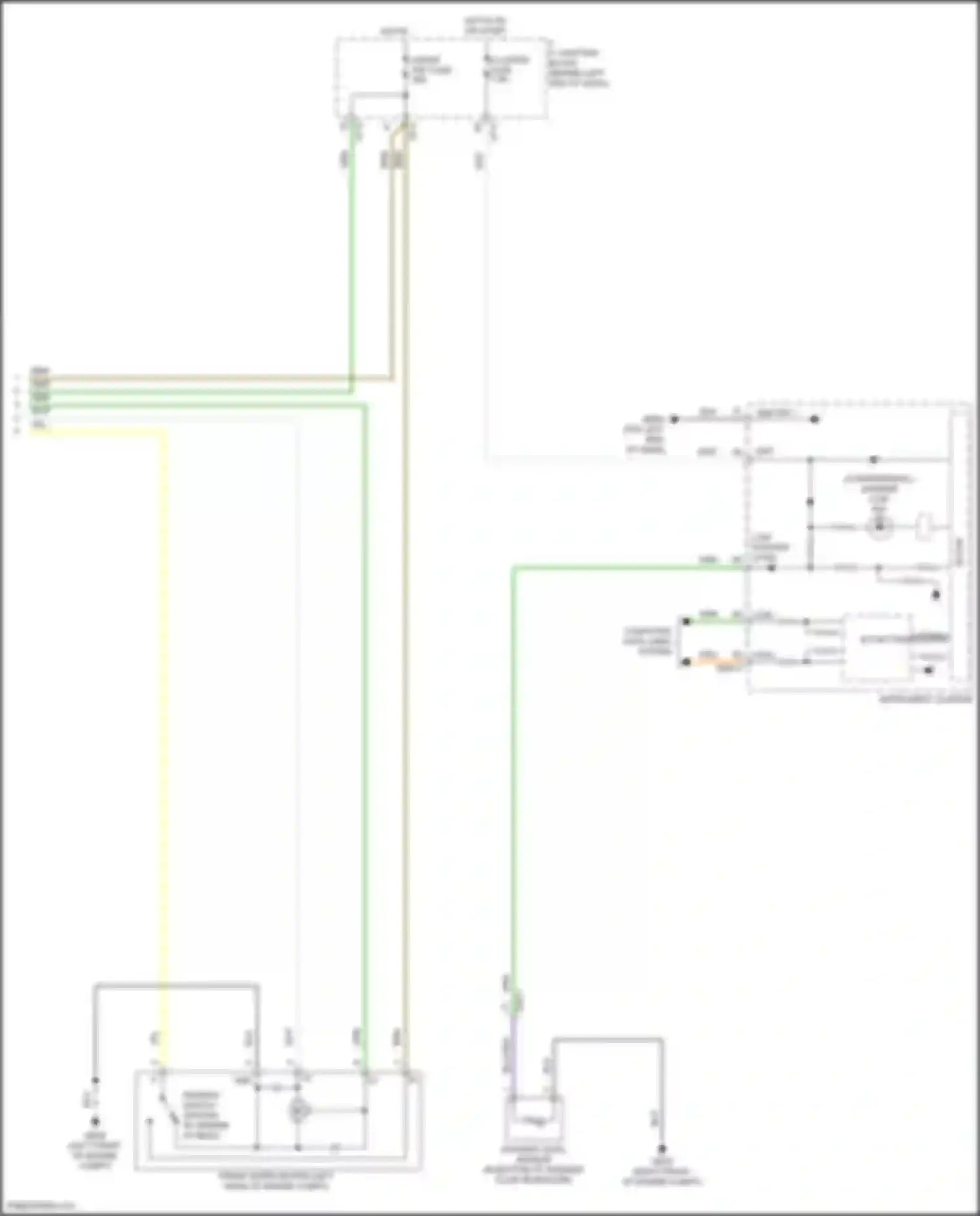 Accent Hyundai V facelift (2020-2024): Front wiper/washer circuit, w/ bcm (2 of 2)