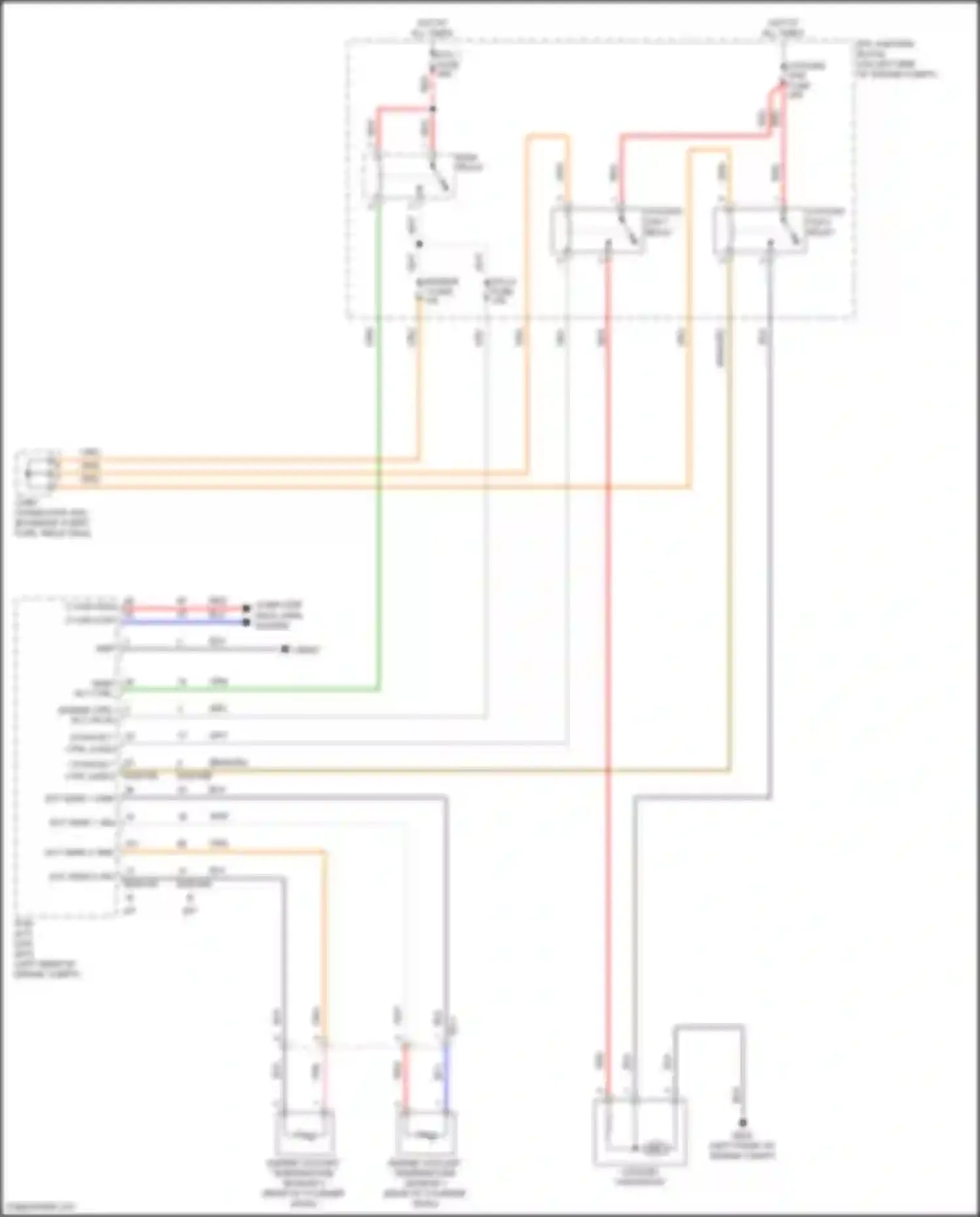 Accent Hyundai V (2017-2023): Cooling fan circuit
