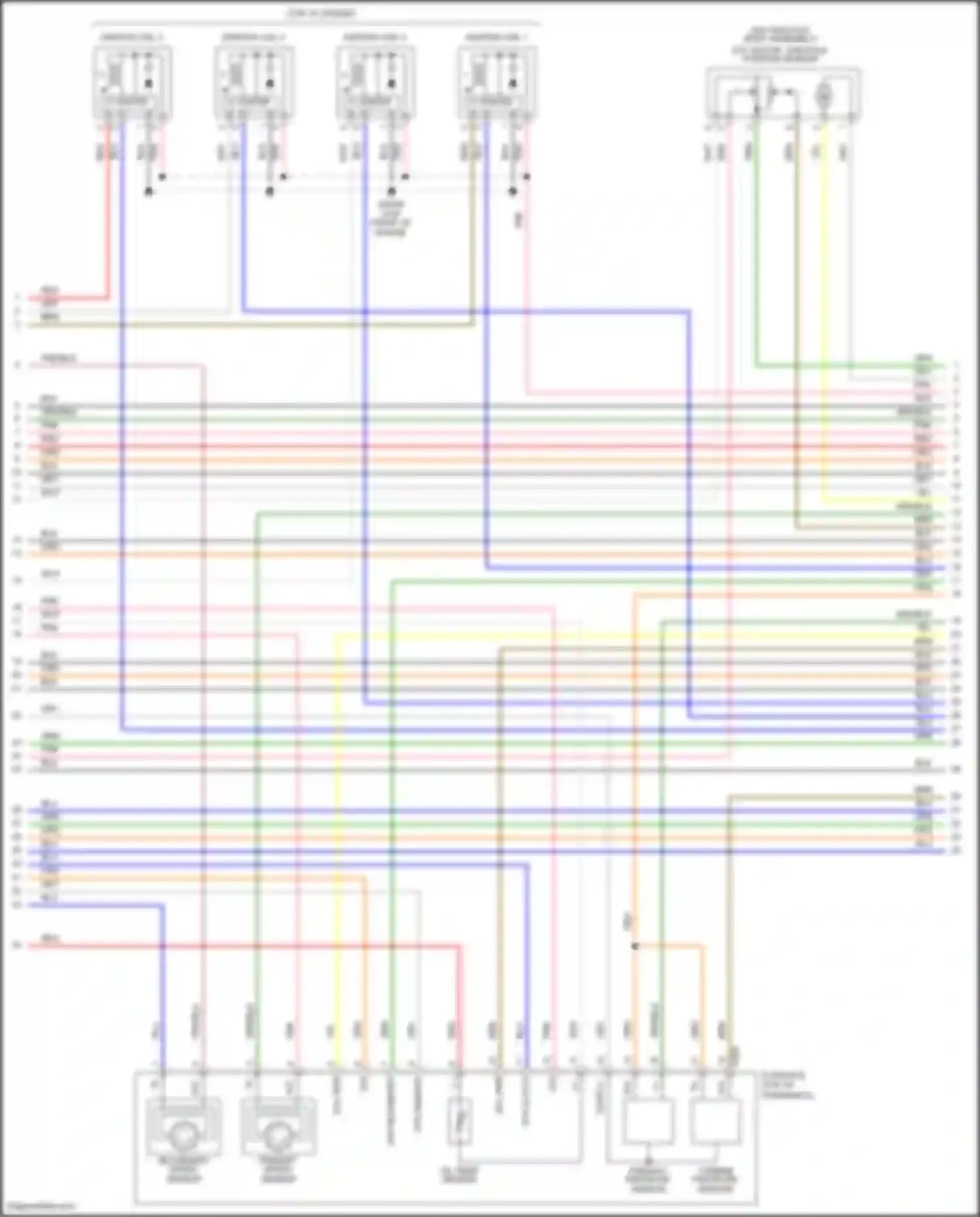 Accent Hyundai V (2017-2023): Wiring diagram engine performance 1.6l, a/t (2 of 7)