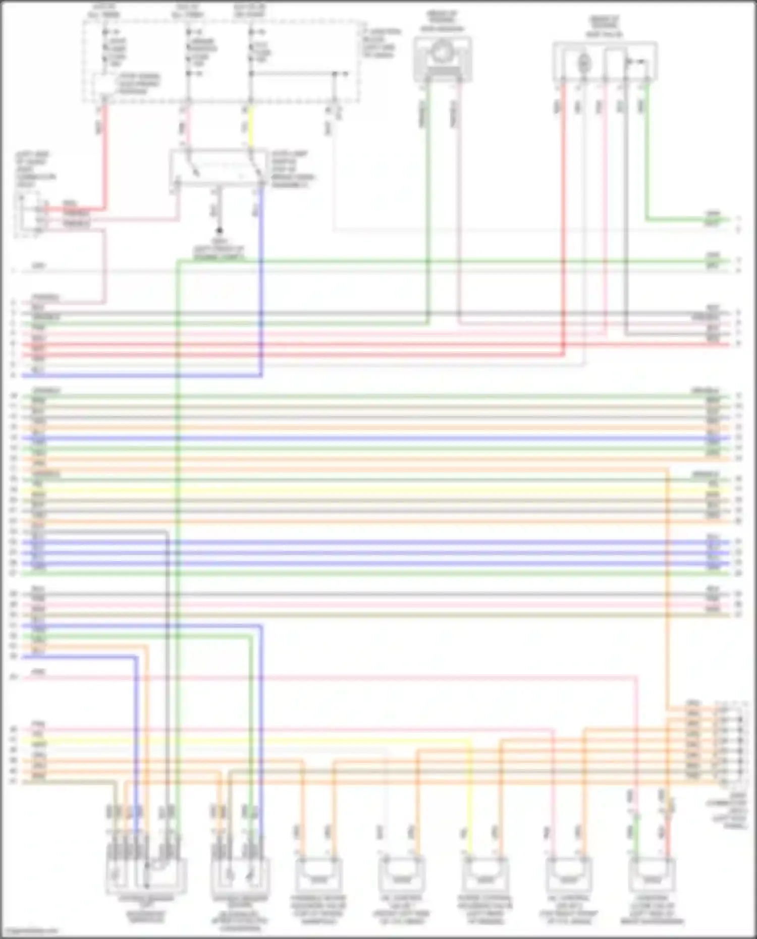 Accent Hyundai V (2017-2023): Wiring diagram engine performance 1.6l, a/t (6 of 7)