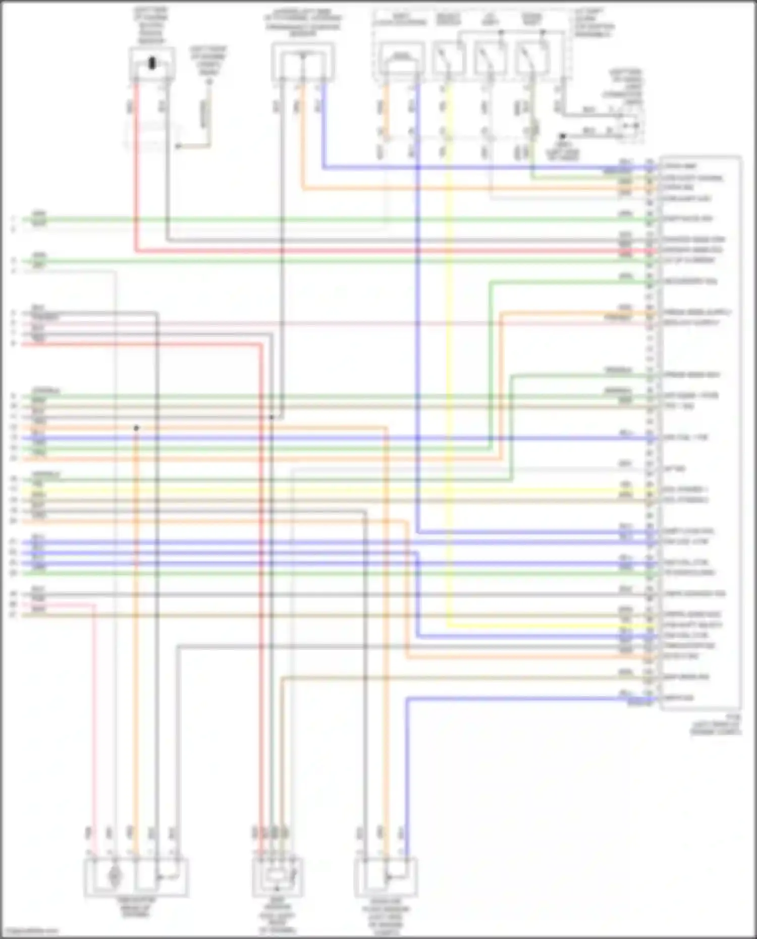 Accent Hyundai V (2017-2023): Wiring diagram engine performance 1.6l, a/t (7 of 7)