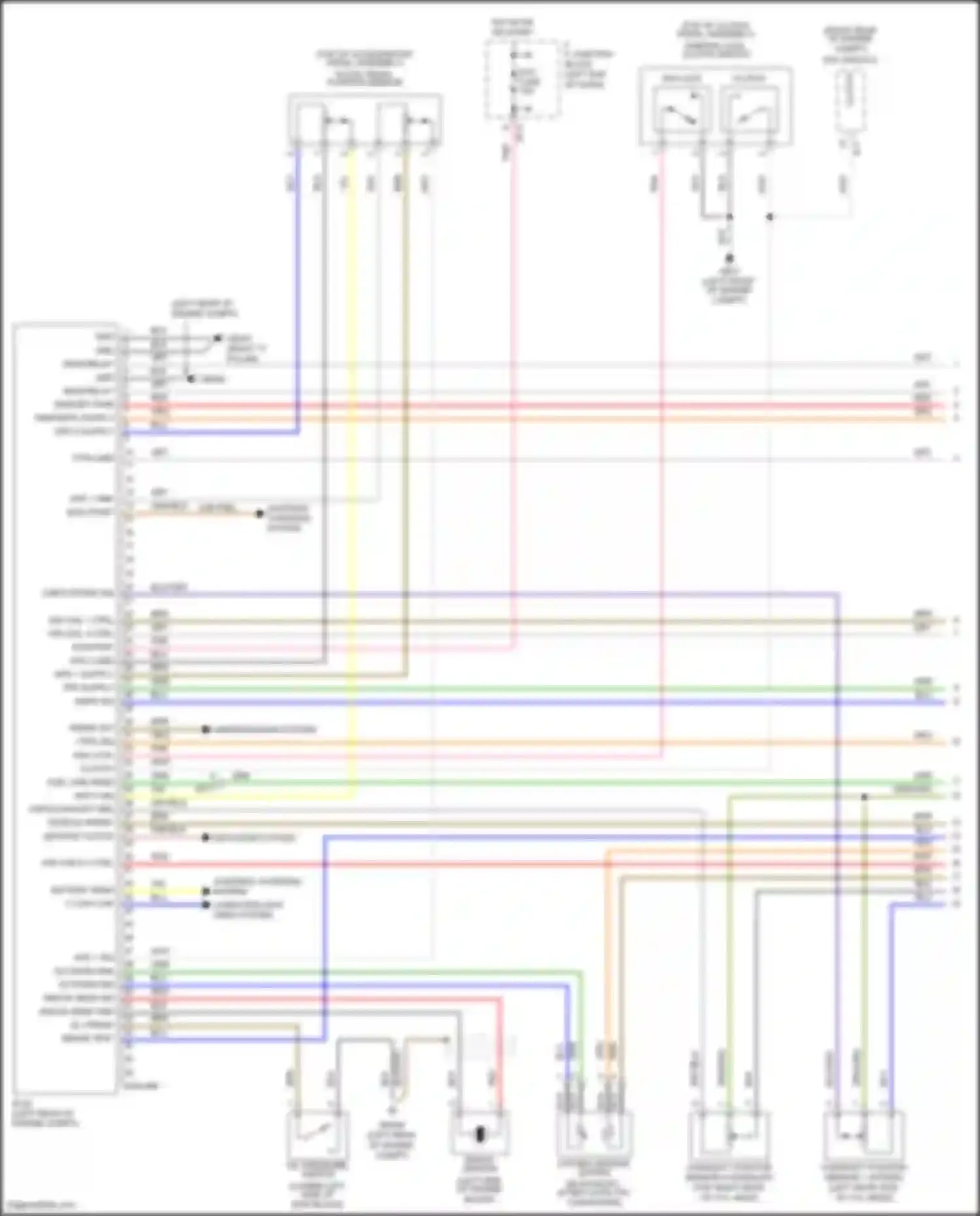 Accent Hyundai V (2017-2023): Wiring diagram engine performance 1.6l, m/t (1 of 6)