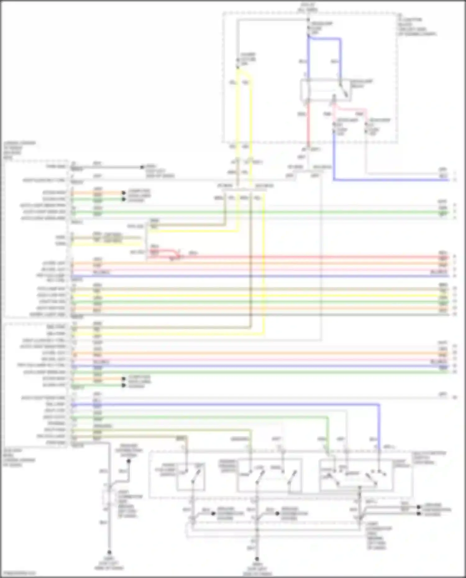 Accent Hyundai V (2017-2023): Headlights circuit, w/ drl (1 of 3)