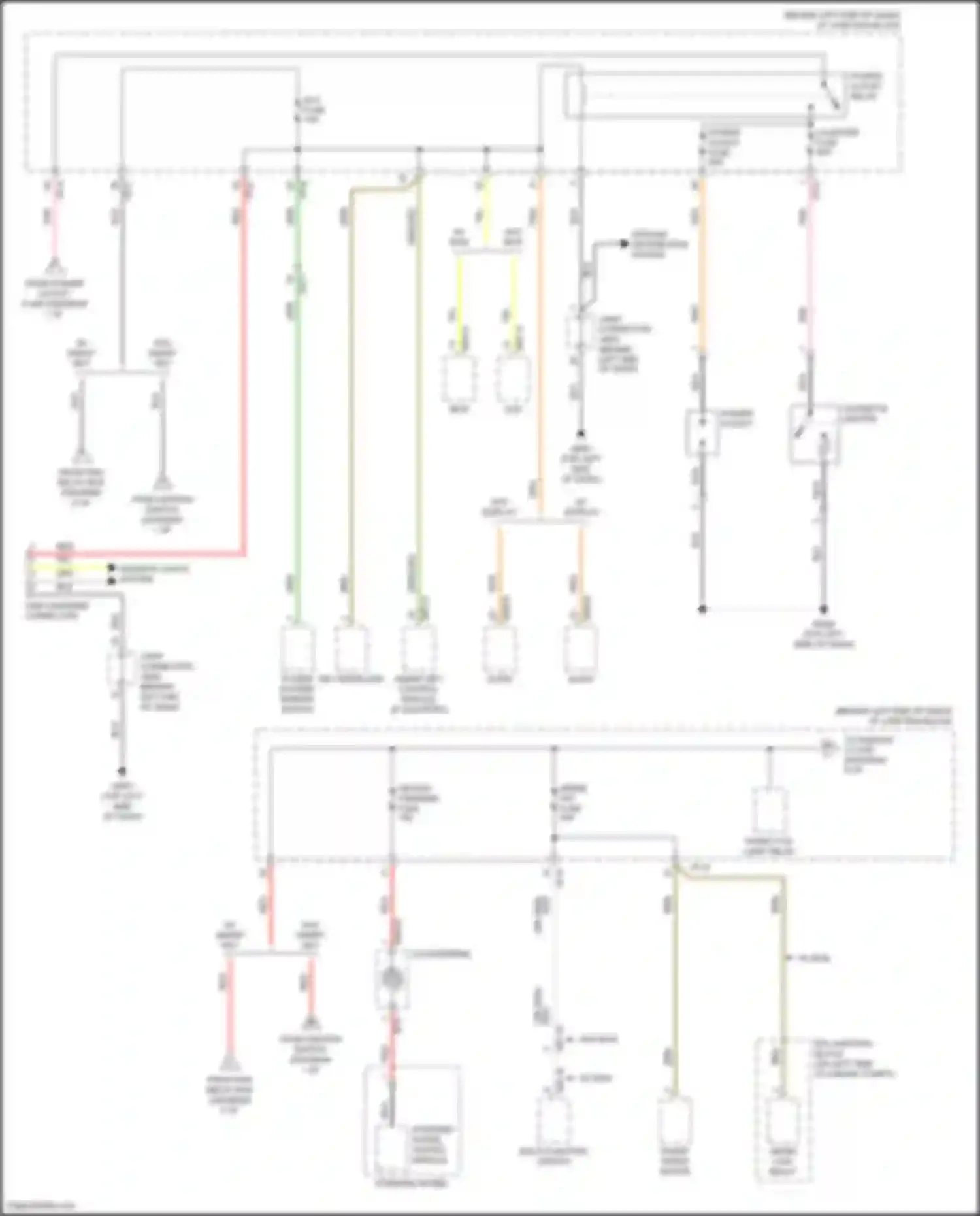 Accent Hyundai V (2017-2023): Power distribution circuit (4 of 9)