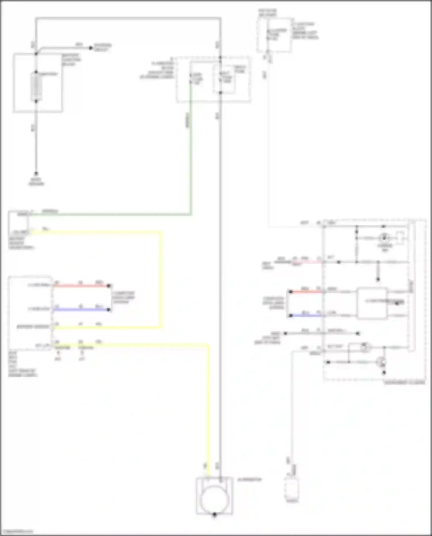 Accent Hyundai V (2017-2023): Charging circuit