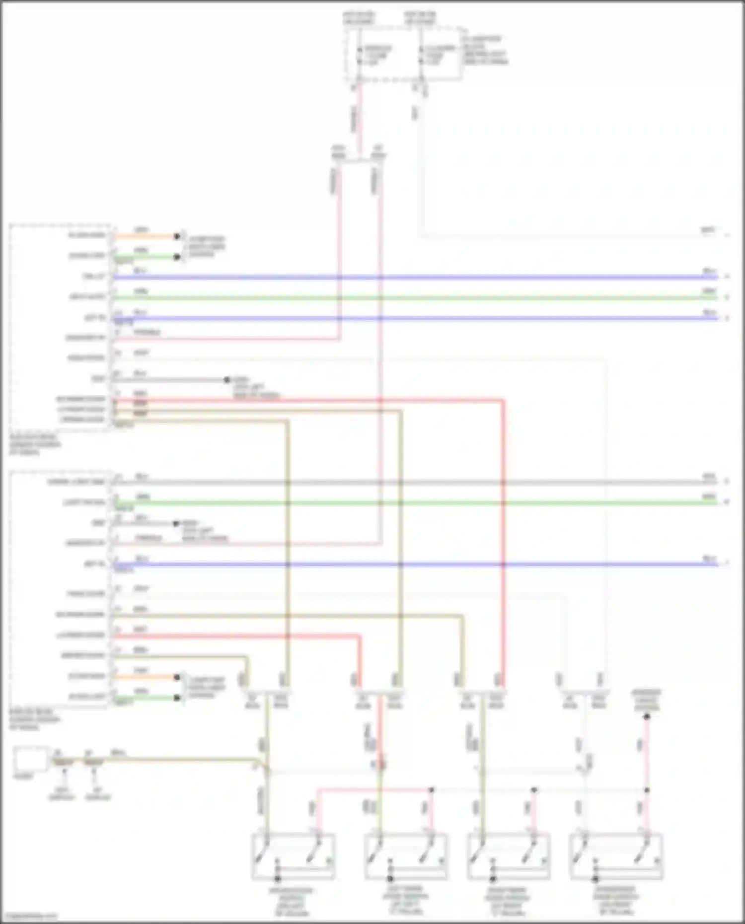 Accent Hyundai V (2017-2023): Chime circuit (1 of 2)