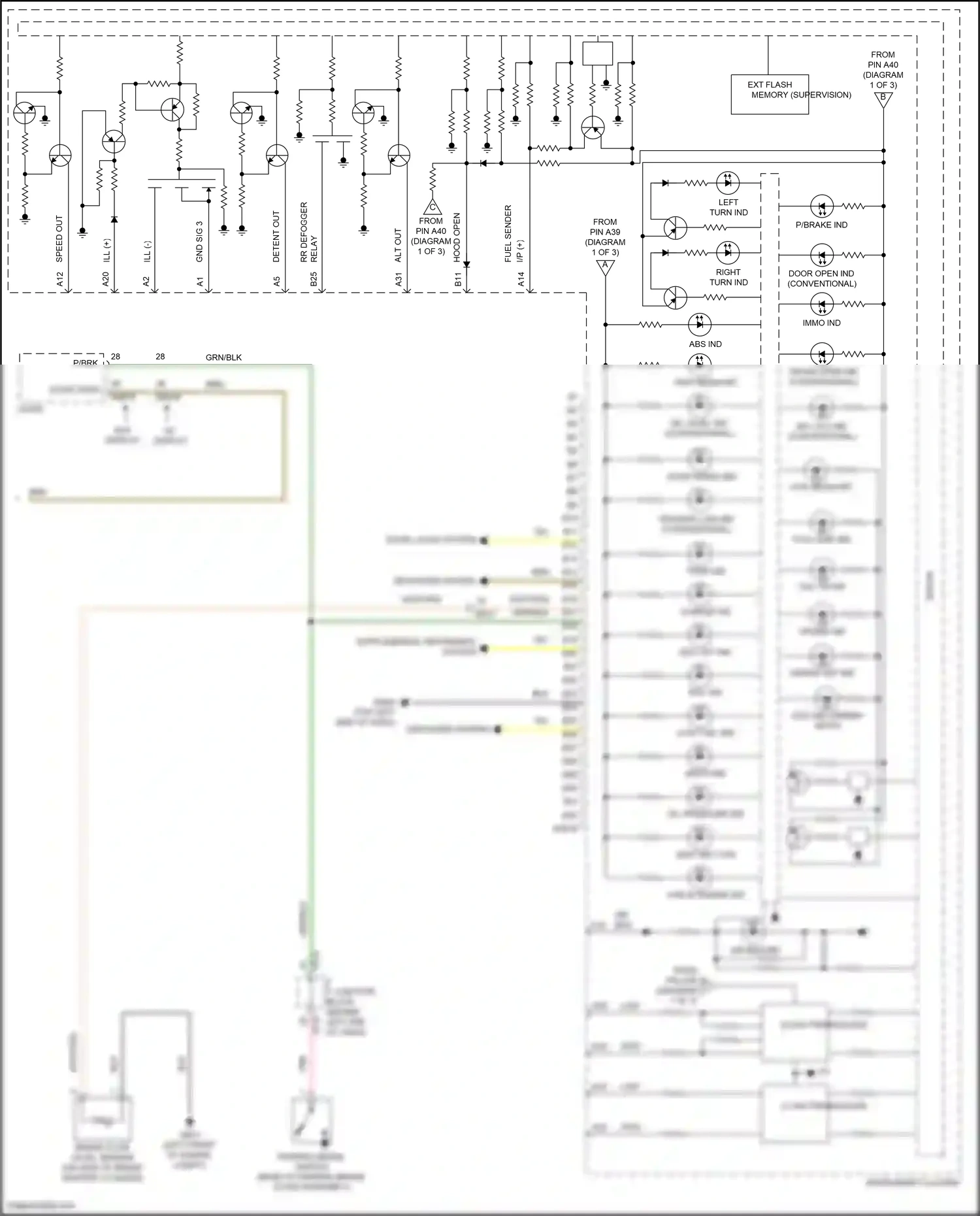 Wiring diagram immo ind for Hyundai Accent V (2017-2023) (3 of 3)