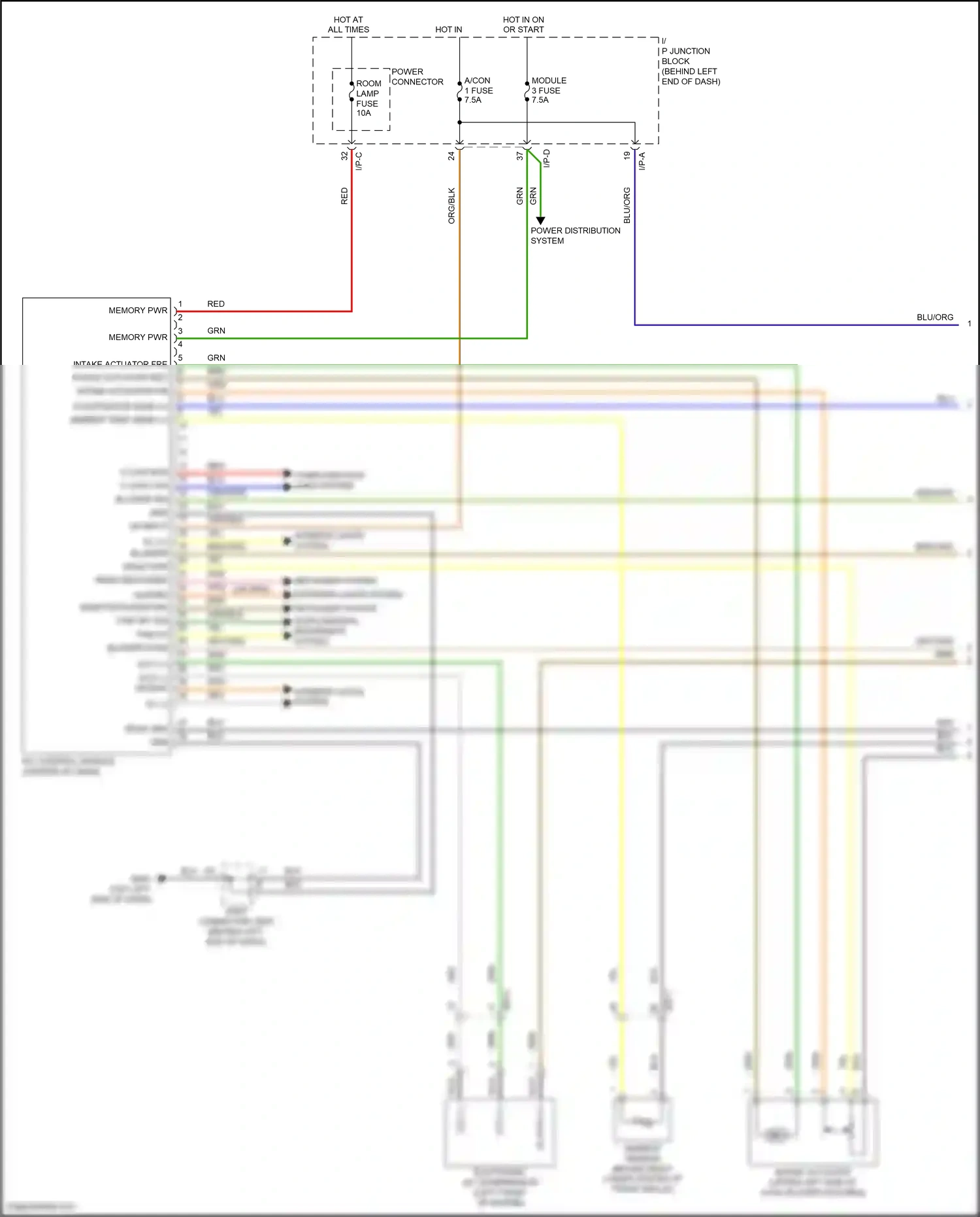 Wiring diagram i/p-a for Hyundai Accent V (2017-2023) (16 of 38)