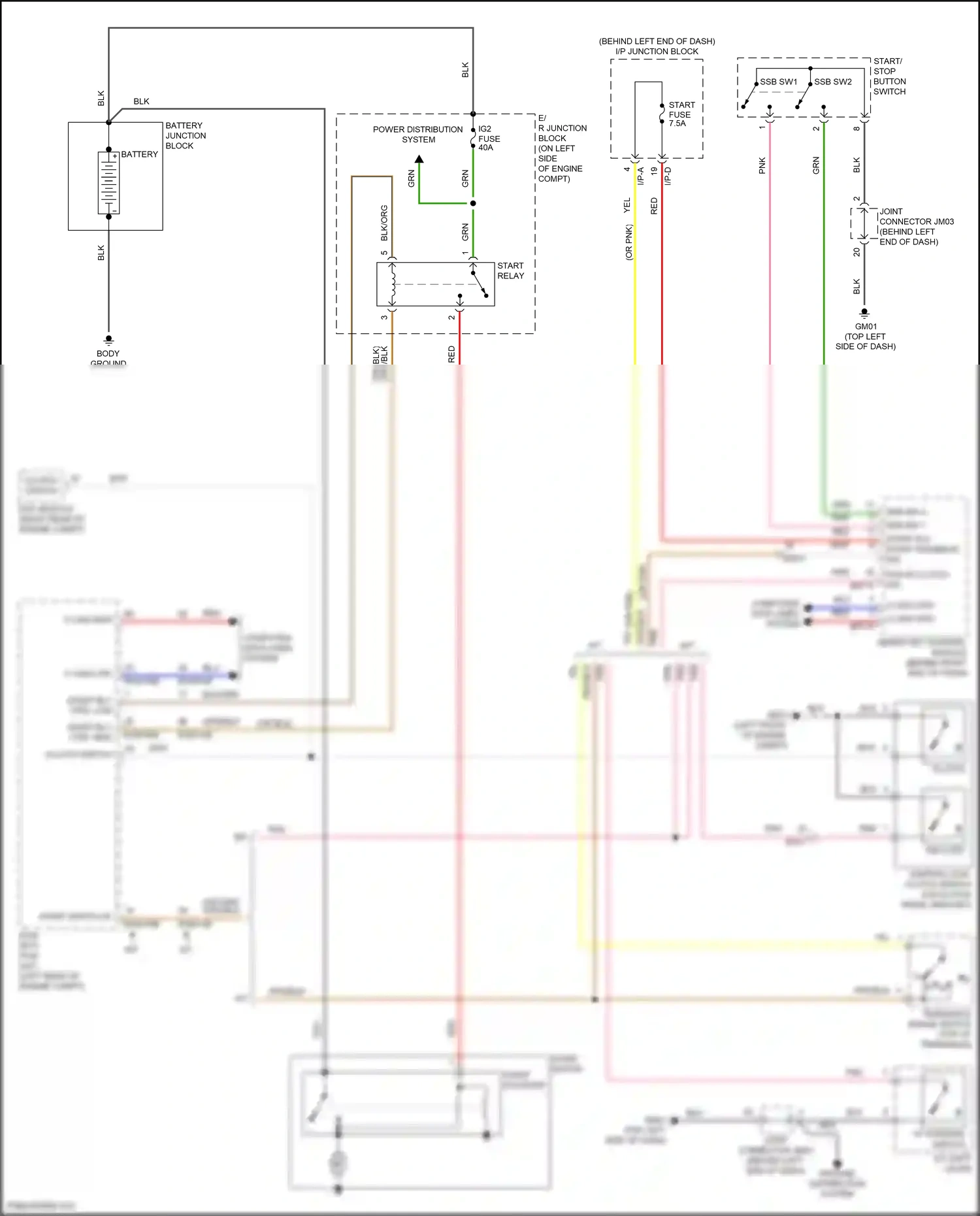 Wiring diagram i/p-a for Hyundai Accent V (2017-2023) (20 of 38)