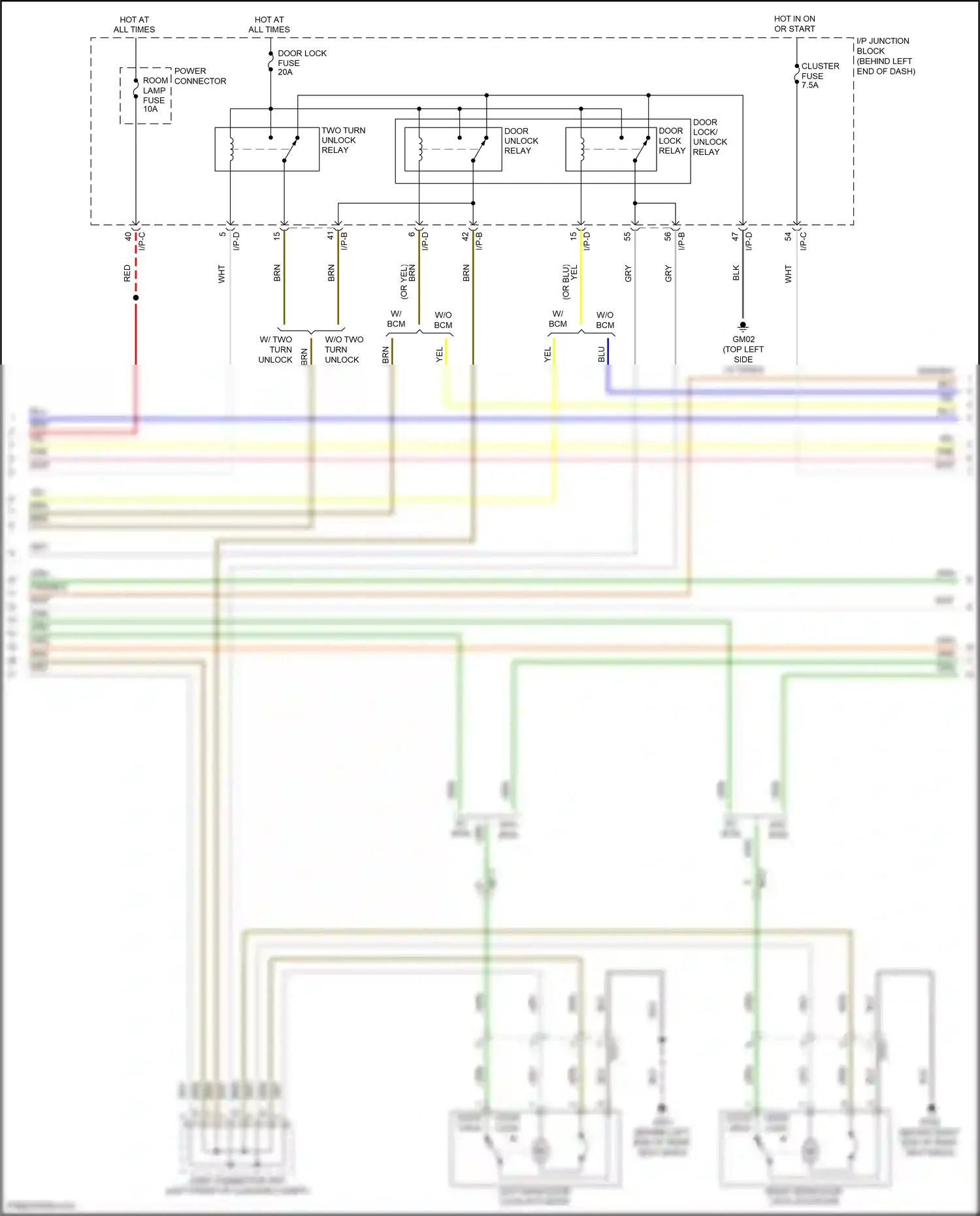 Wiring diagram i/p-d for Hyundai Accent V (2017-2023) (5 of 41)