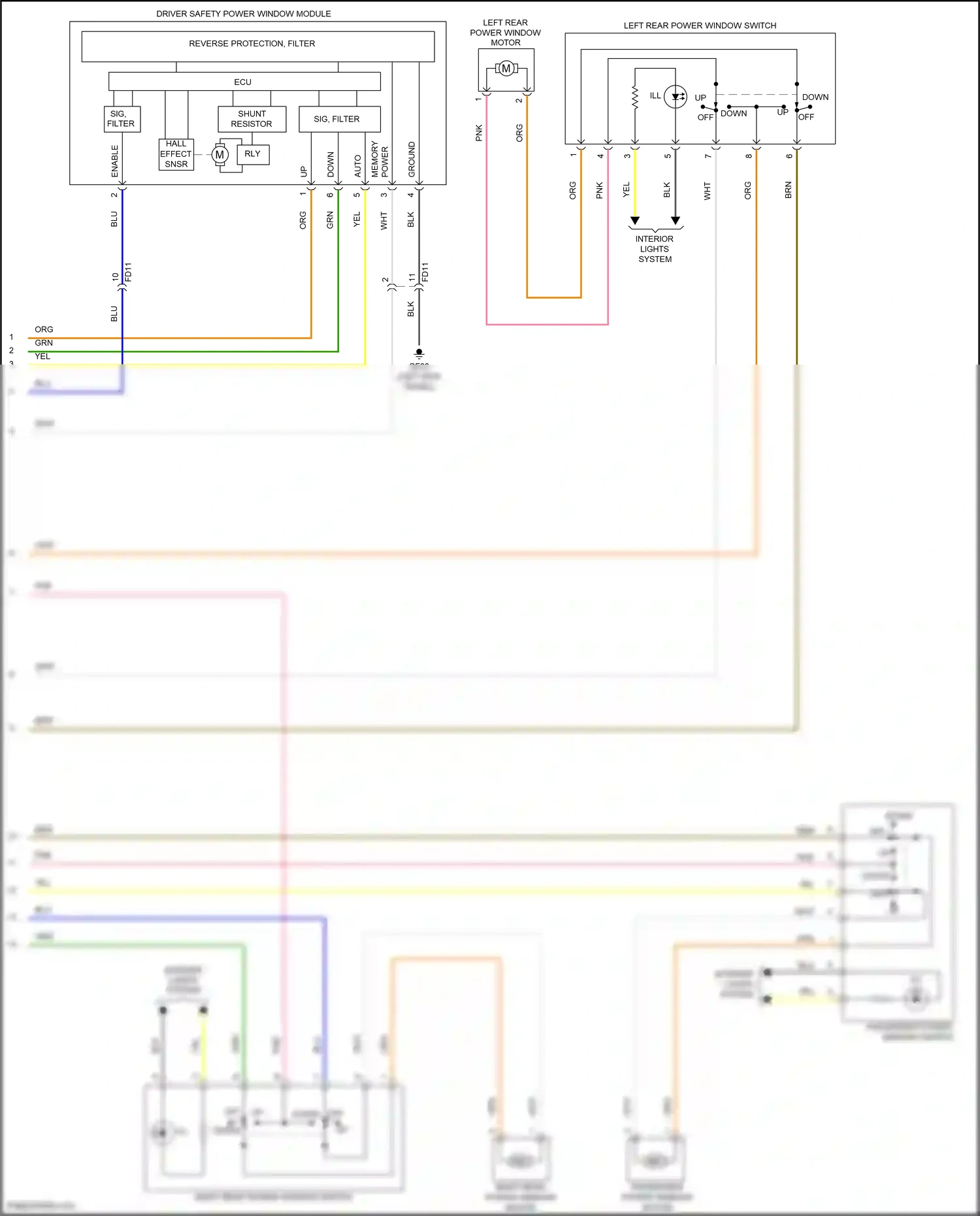 Wiring diagram off up for Hyundai Accent V (2017-2023) (1 of 1)
