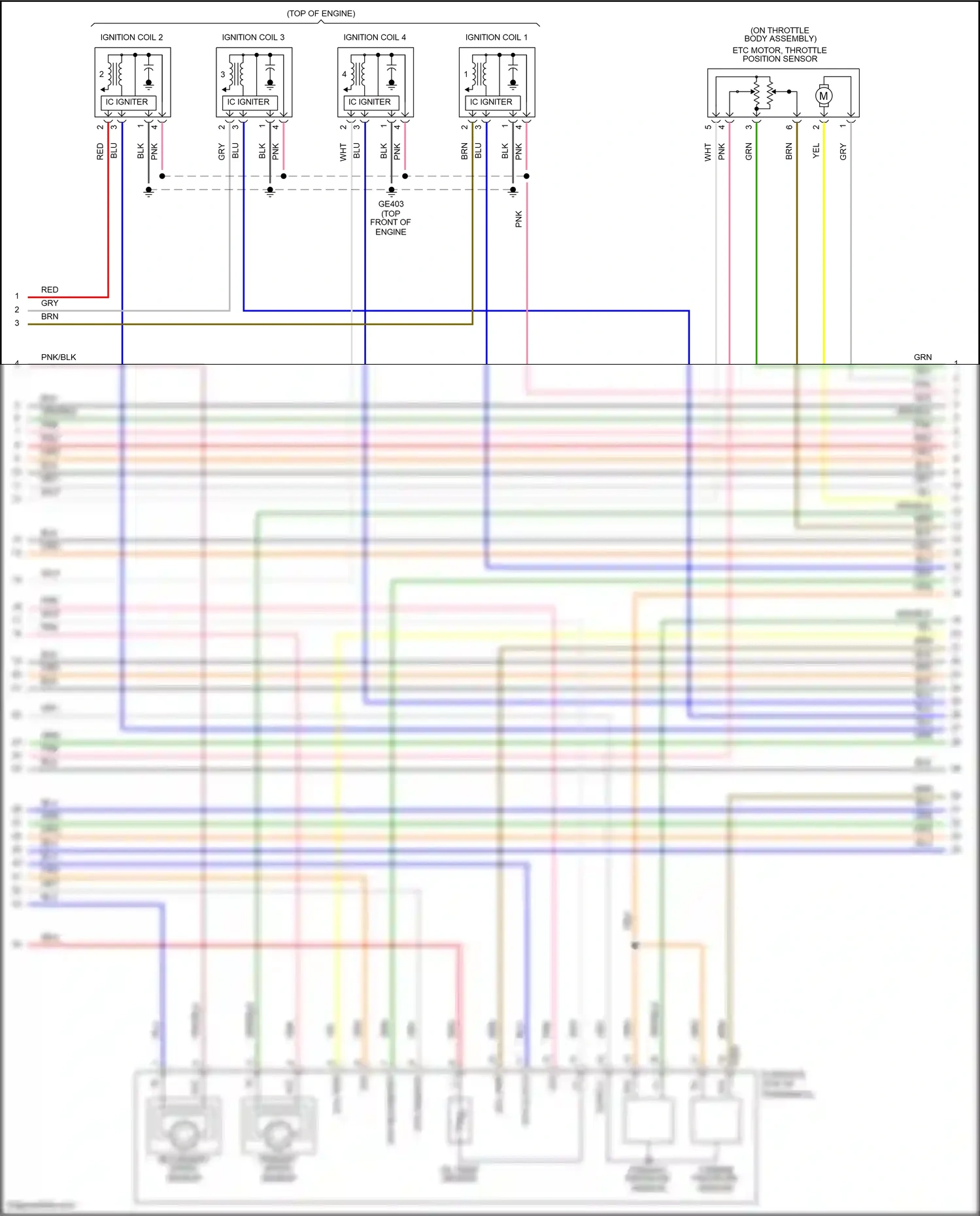 Wiring diagram primary pressure sensor for Hyundai Accent V (2017-2023) (1 of 1)