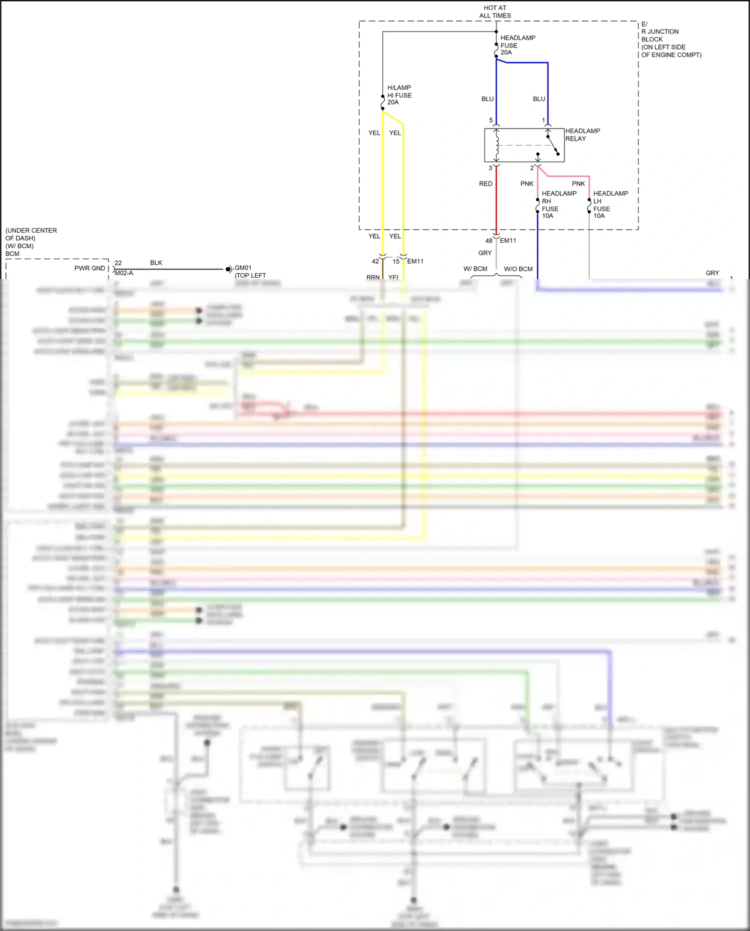 Wiring diagram red for Hyundai Accent V (2017-2023) (55 of 90)