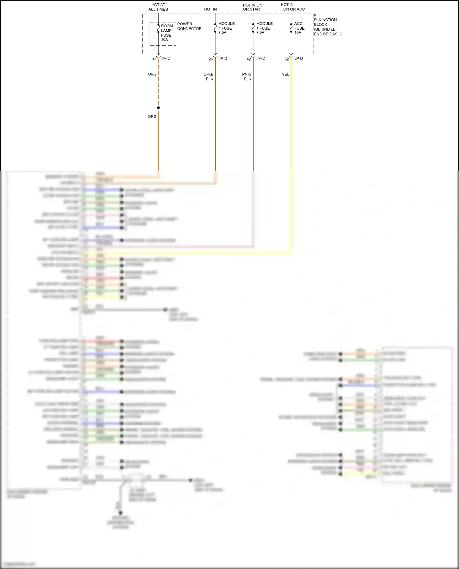 Wiring diagram tailgate rly ctrl for Hyundai Accent V (2017-2023) (2 of 2)
