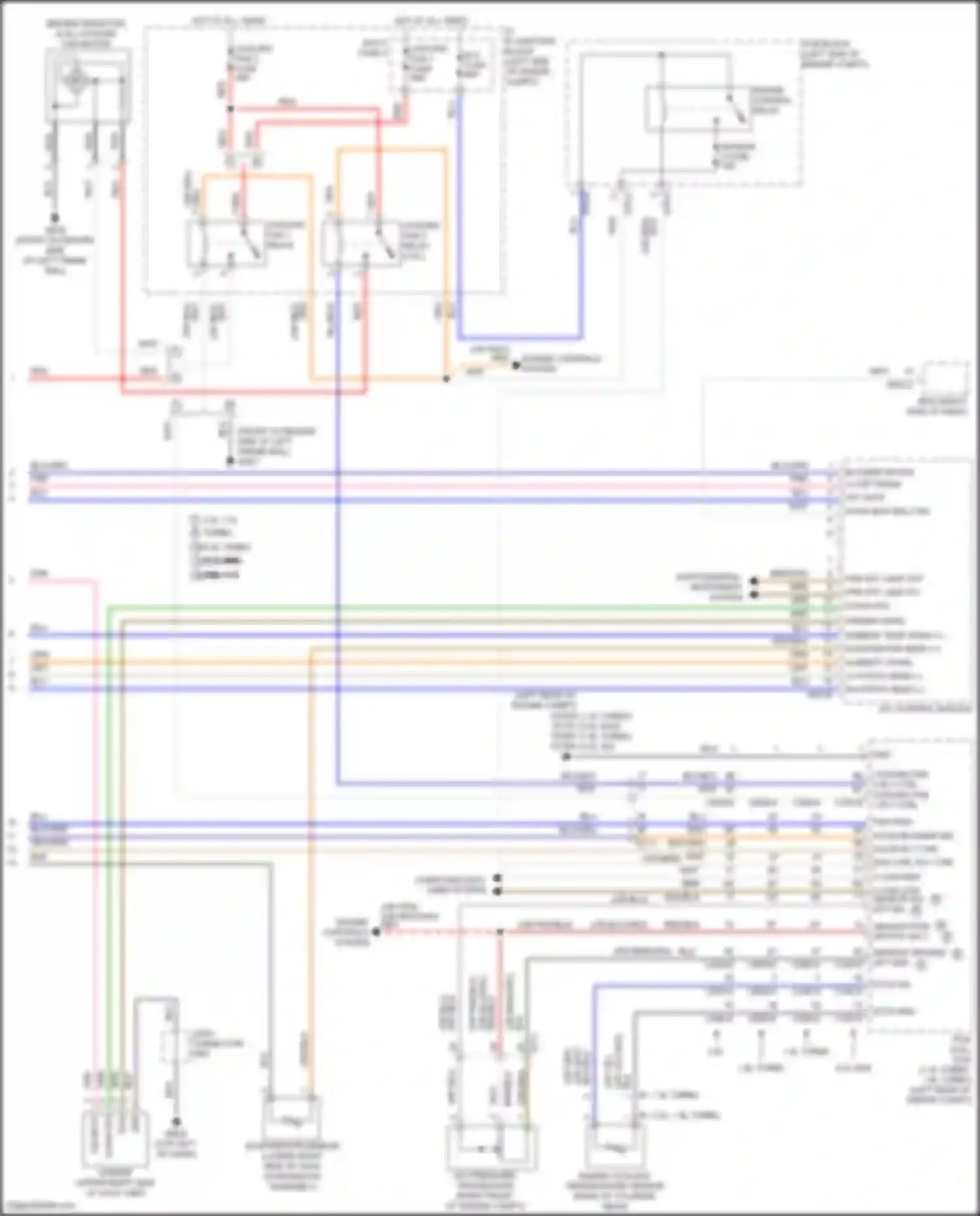 Avante Hyundai VI facelift (2018-2020): Automatic a/c circuit (3 of 3)
