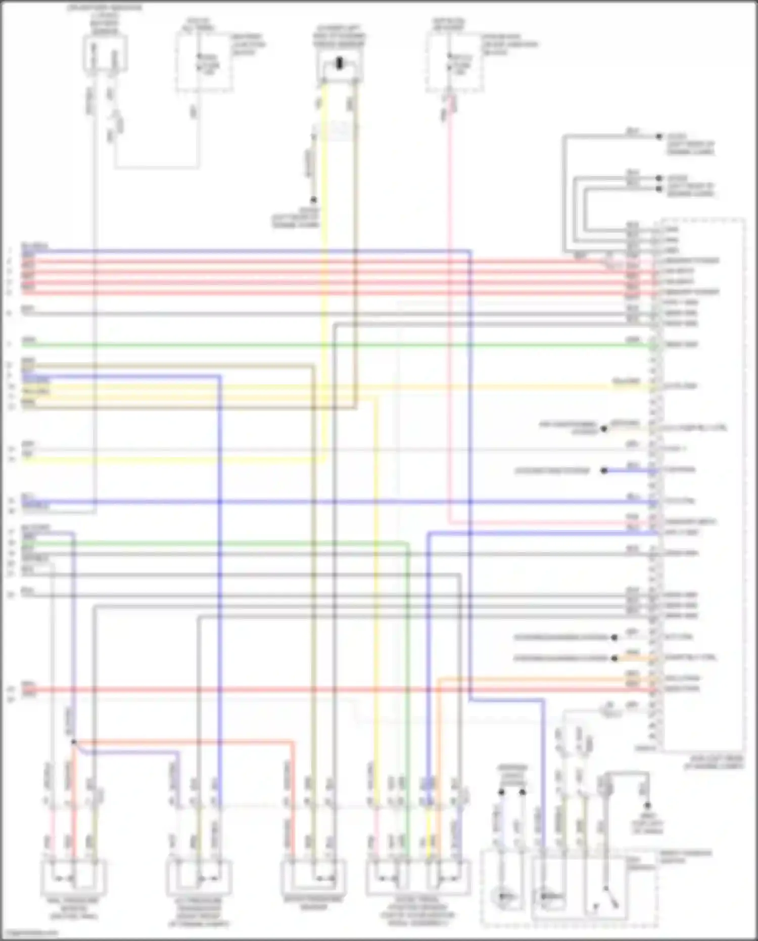 Avante Hyundai VI facelift (2018-2020): Wiring diagram engine performance 1.4l turbo (6 of 6)