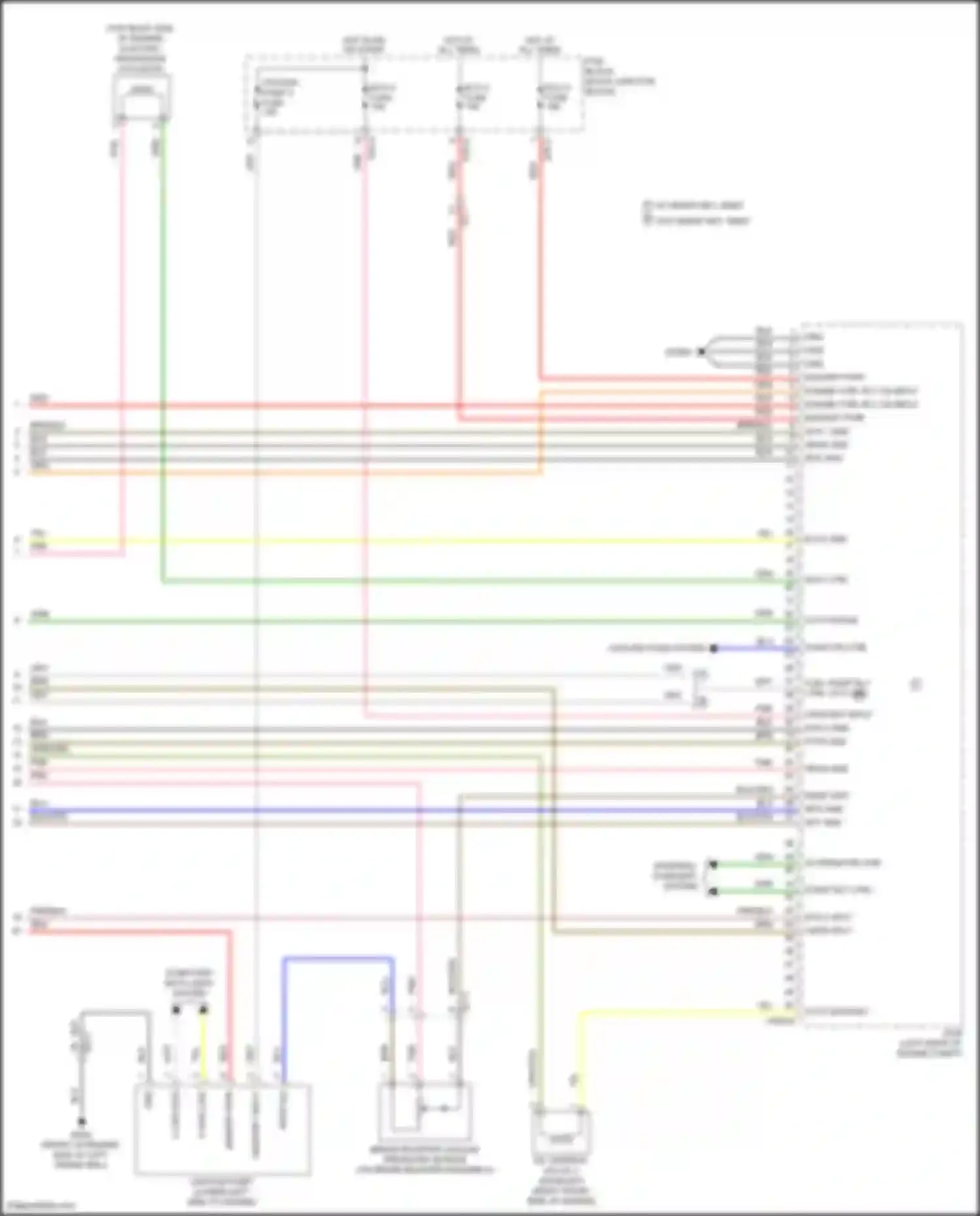 Avante Hyundai VI facelift (2018-2020): Wiring diagram engine performance 1.6l turbo (6 of 6)