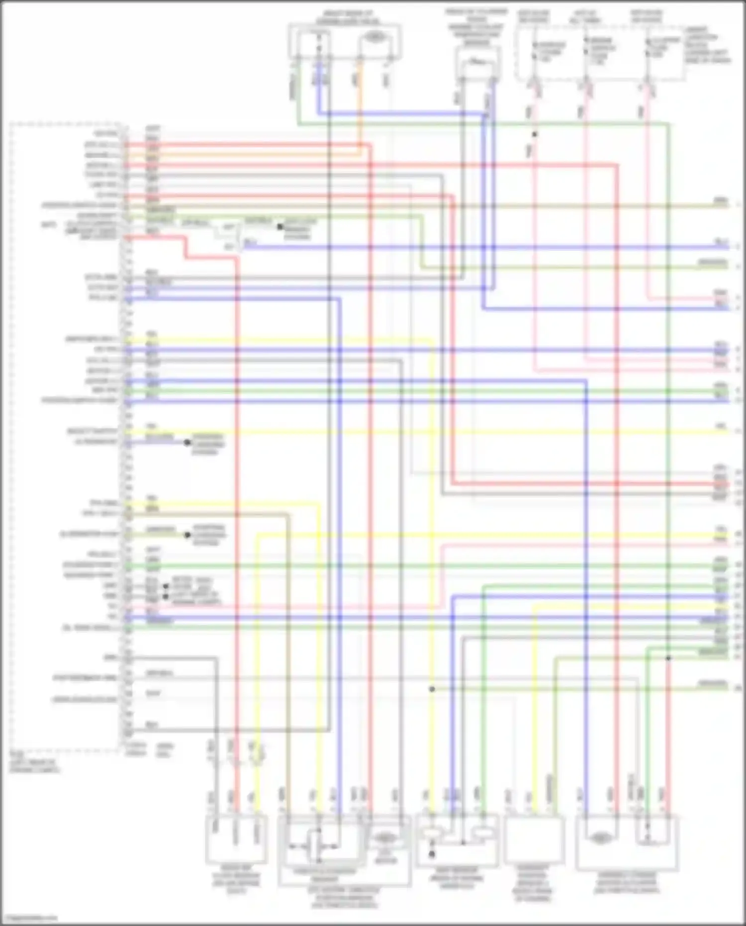 Avante Hyundai VI facelift (2018-2020): Wiring diagram engine performance 2.0l, a/t (1 of 7)