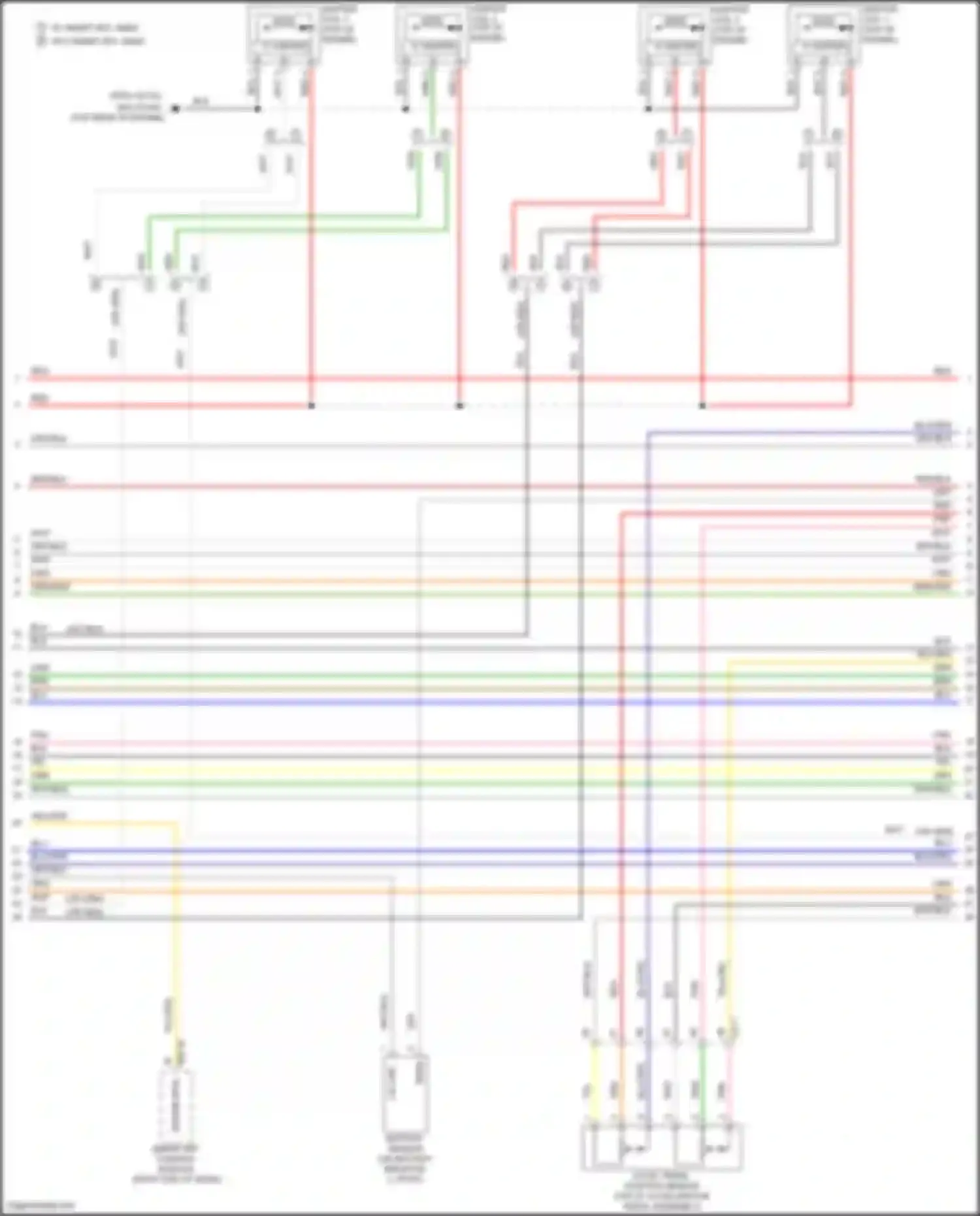 Avante Hyundai VI facelift (2018-2020): Wiring diagram engine performance 2.0l, a/t (6 of 7)