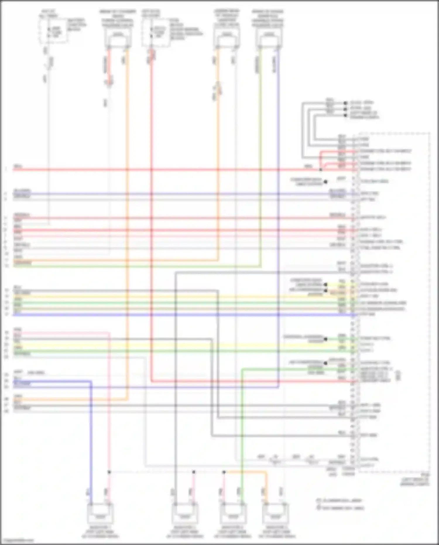 Avante Hyundai VI facelift (2018-2020): Wiring diagram engine performance 2.0l, a/t (7 of 7)