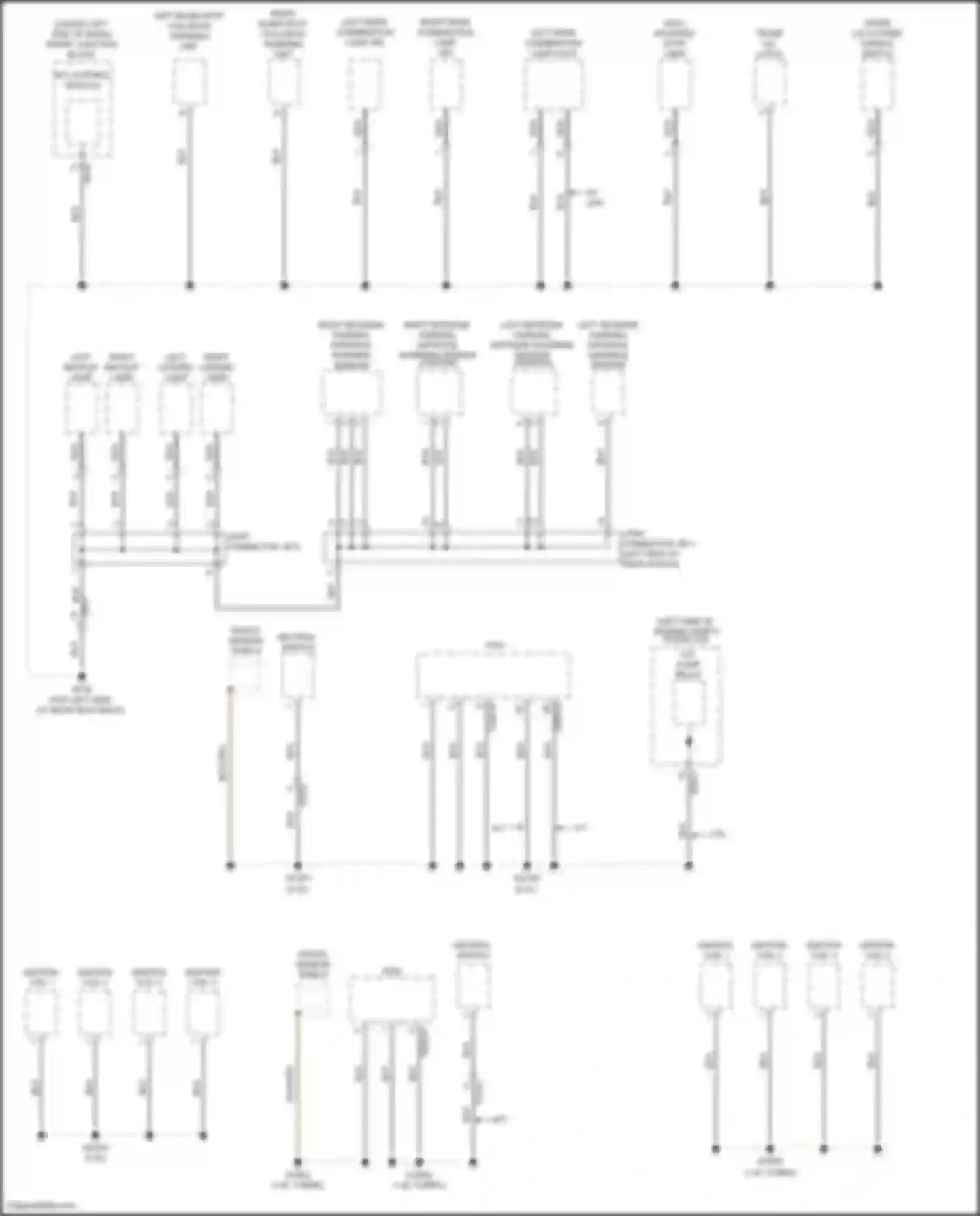 Avante Hyundai VI facelift (2018-2020): Ground distribution circuit, ad (4 of 4)