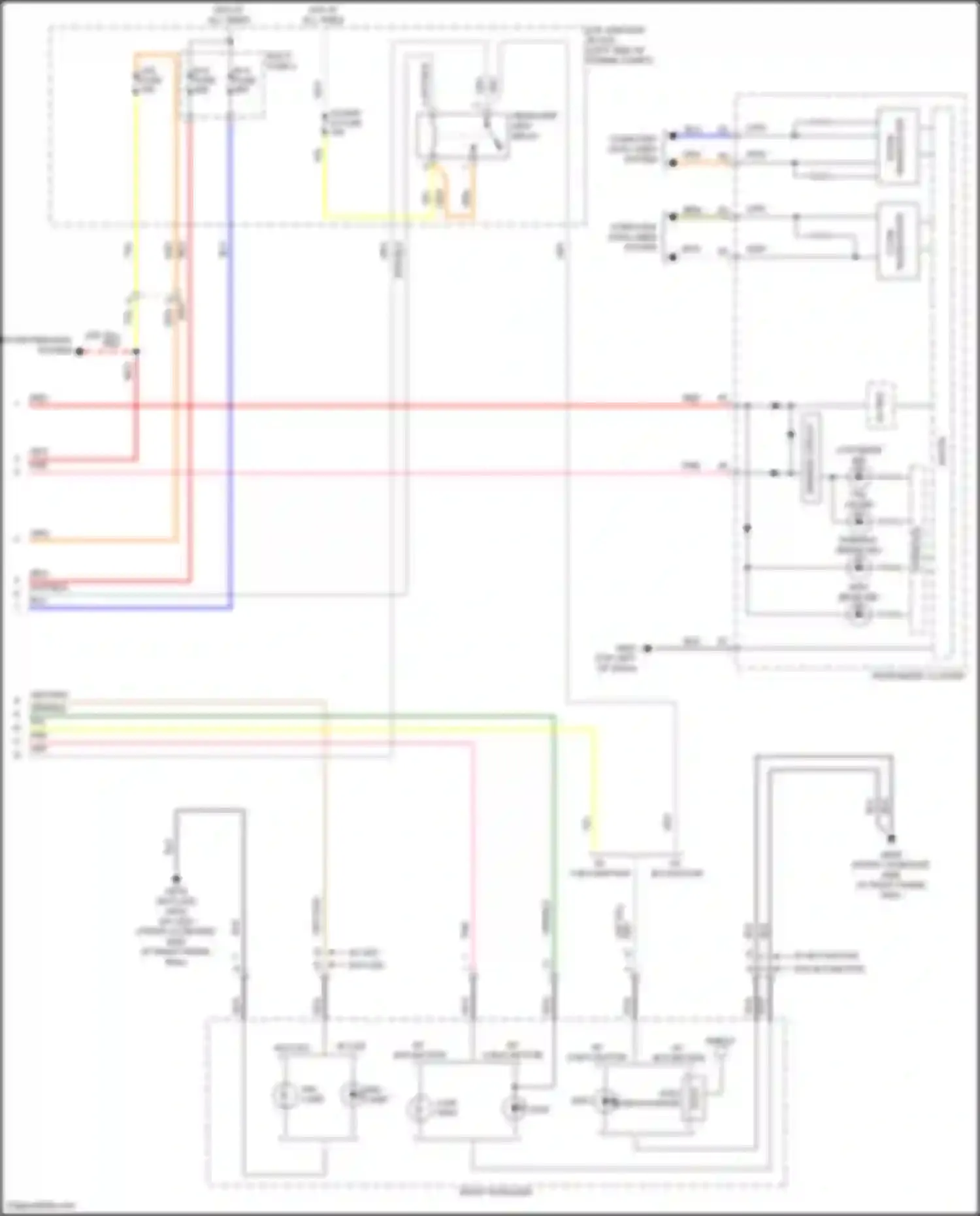 Avante Hyundai VI facelift (2018-2020): Autolamps circuit (3 of 3)