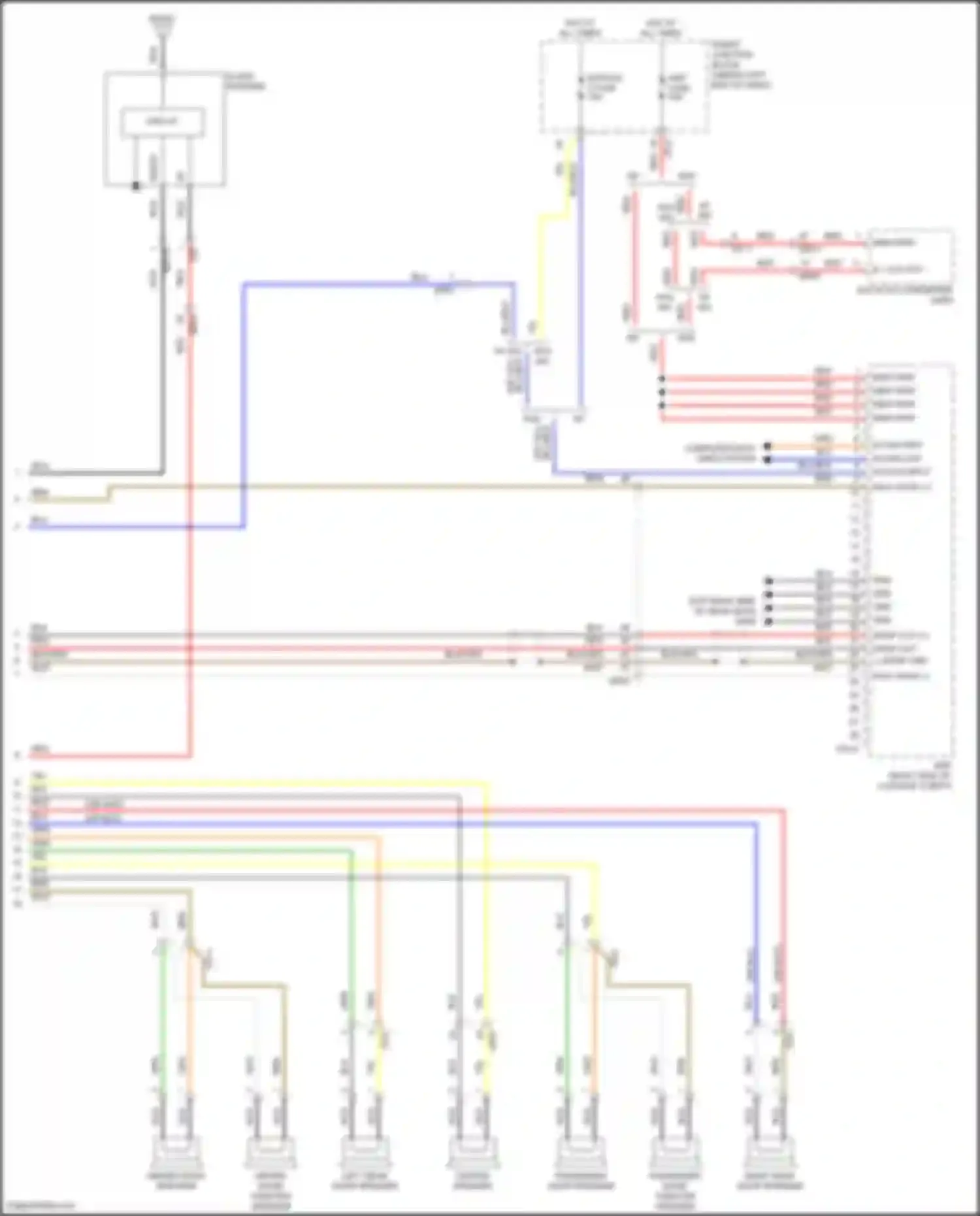 Wiring diagram acc/on input for Hyundai Avante VI facelift (2018-2020) (2 of 12)