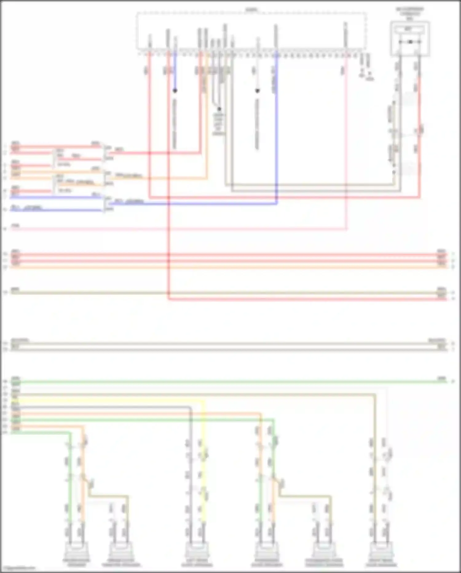 Wiring diagram blk/org for Hyundai Avante VI facelift (2018-2020) (30 of 60)