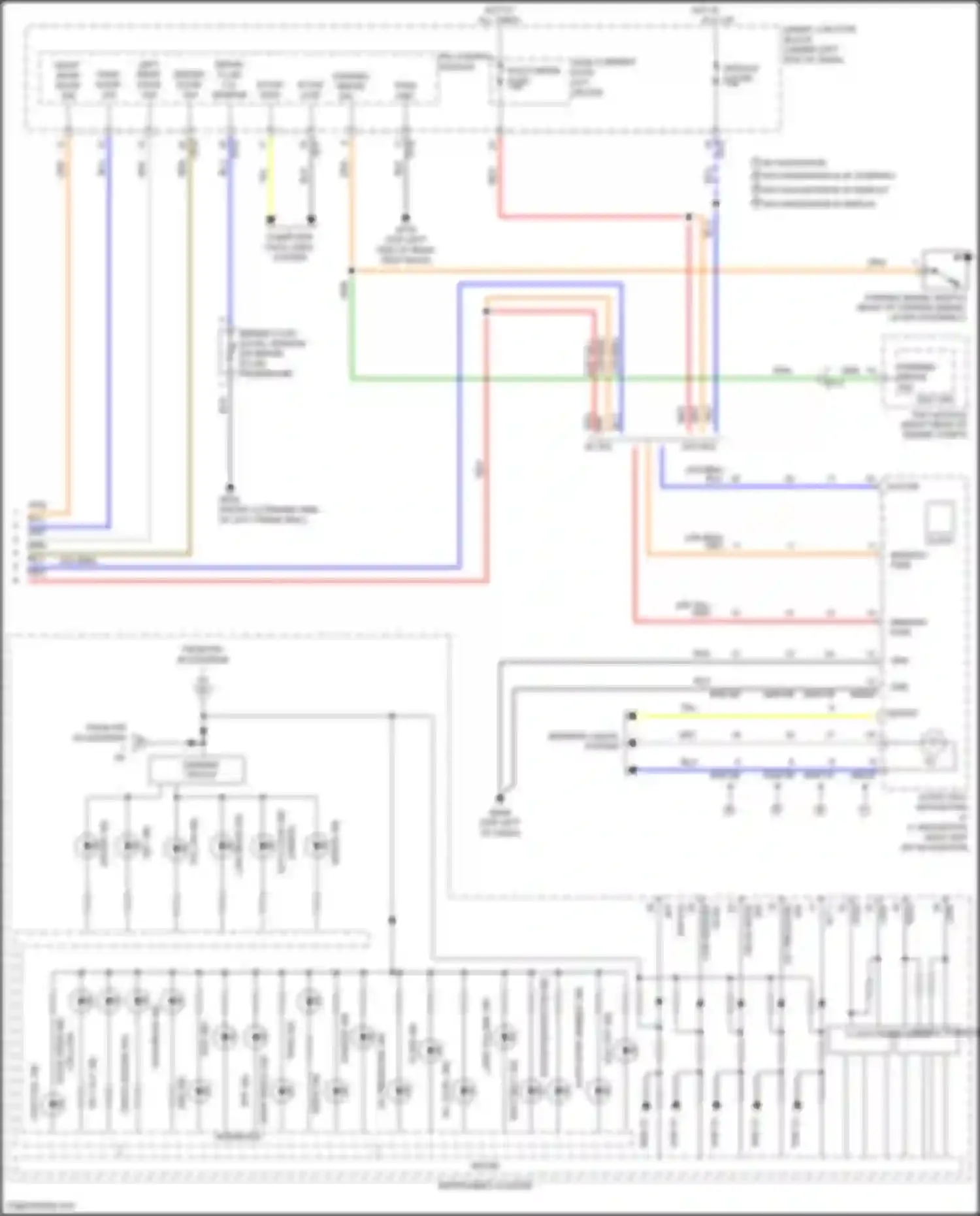 Wiring diagram c-can transceiver for Hyundai Avante VI facelift (2018-2020) (5 of 18)