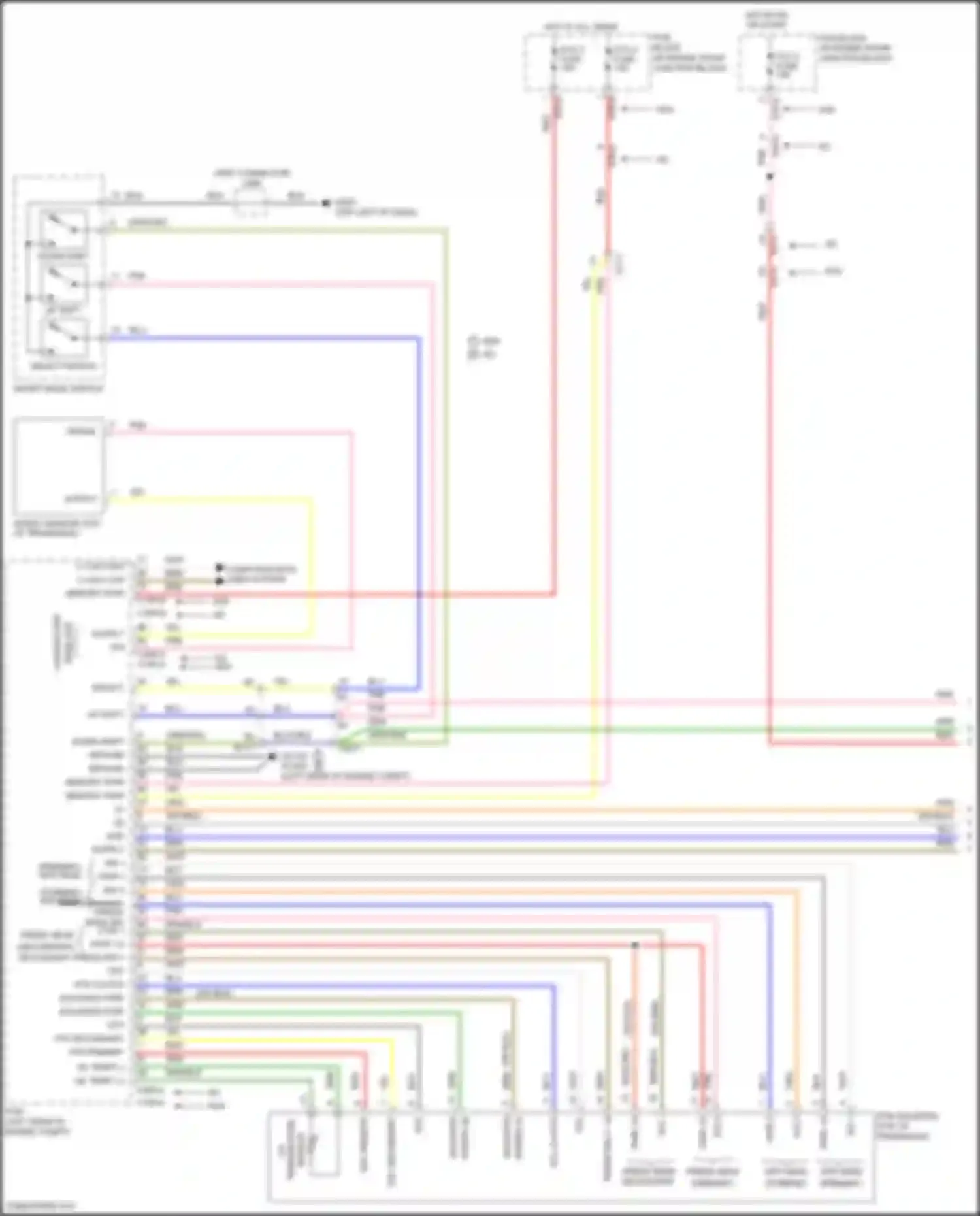 Wiring diagram computer data lines system for Hyundai Avante VI facelift (2018-2020) (95 of 105)