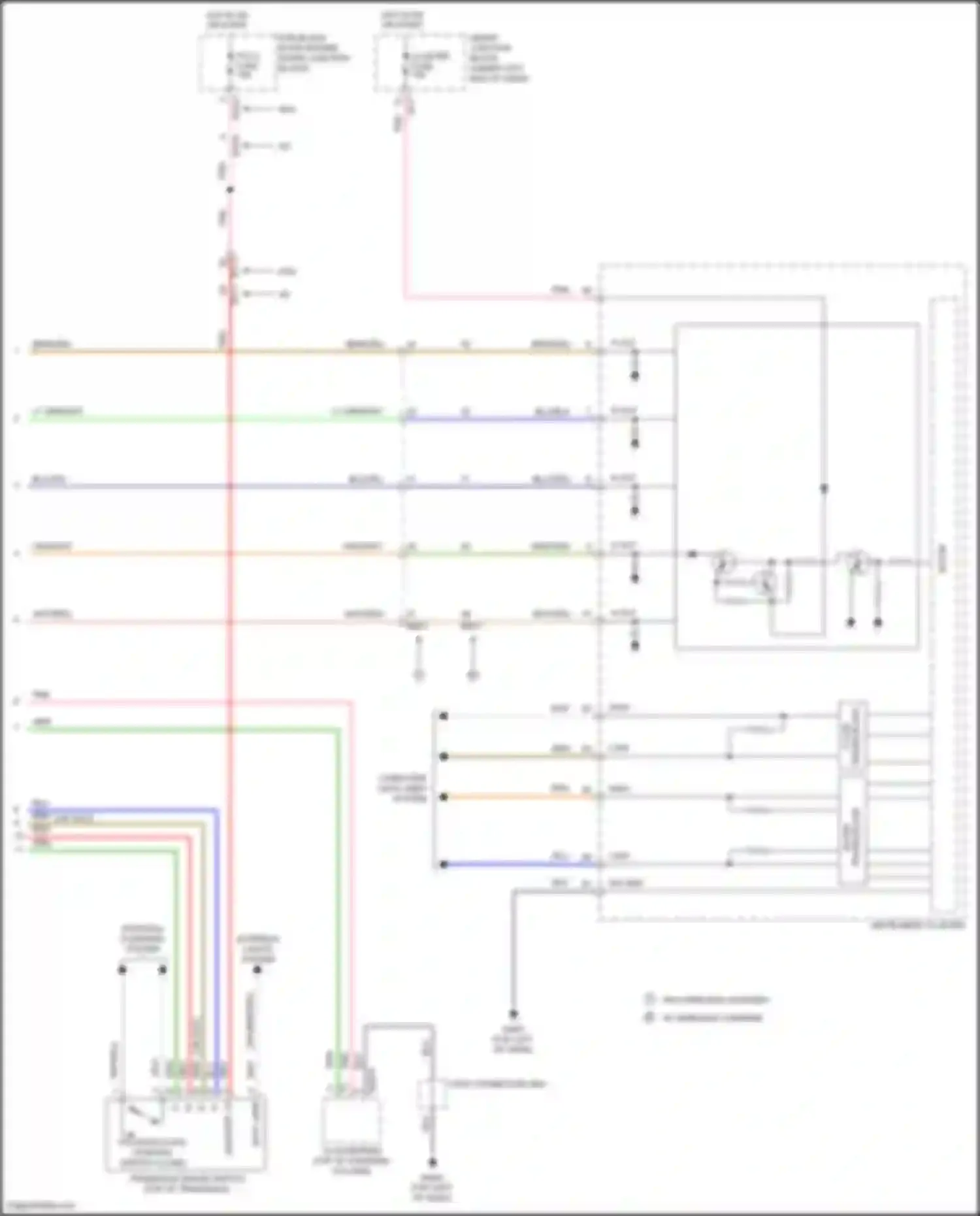 Wiring diagram computer data lines system for Hyundai Avante VI facelift (2018-2020) (94 of 105)