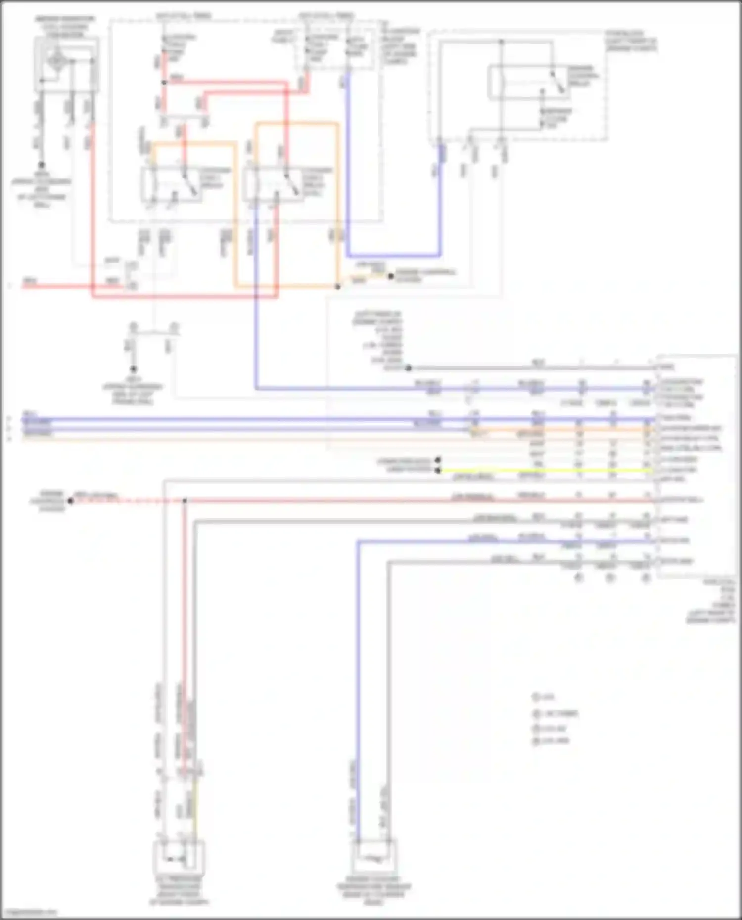 Wiring diagram computer data lines system for Hyundai Avante VI facelift (2018-2020) (46 of 105)