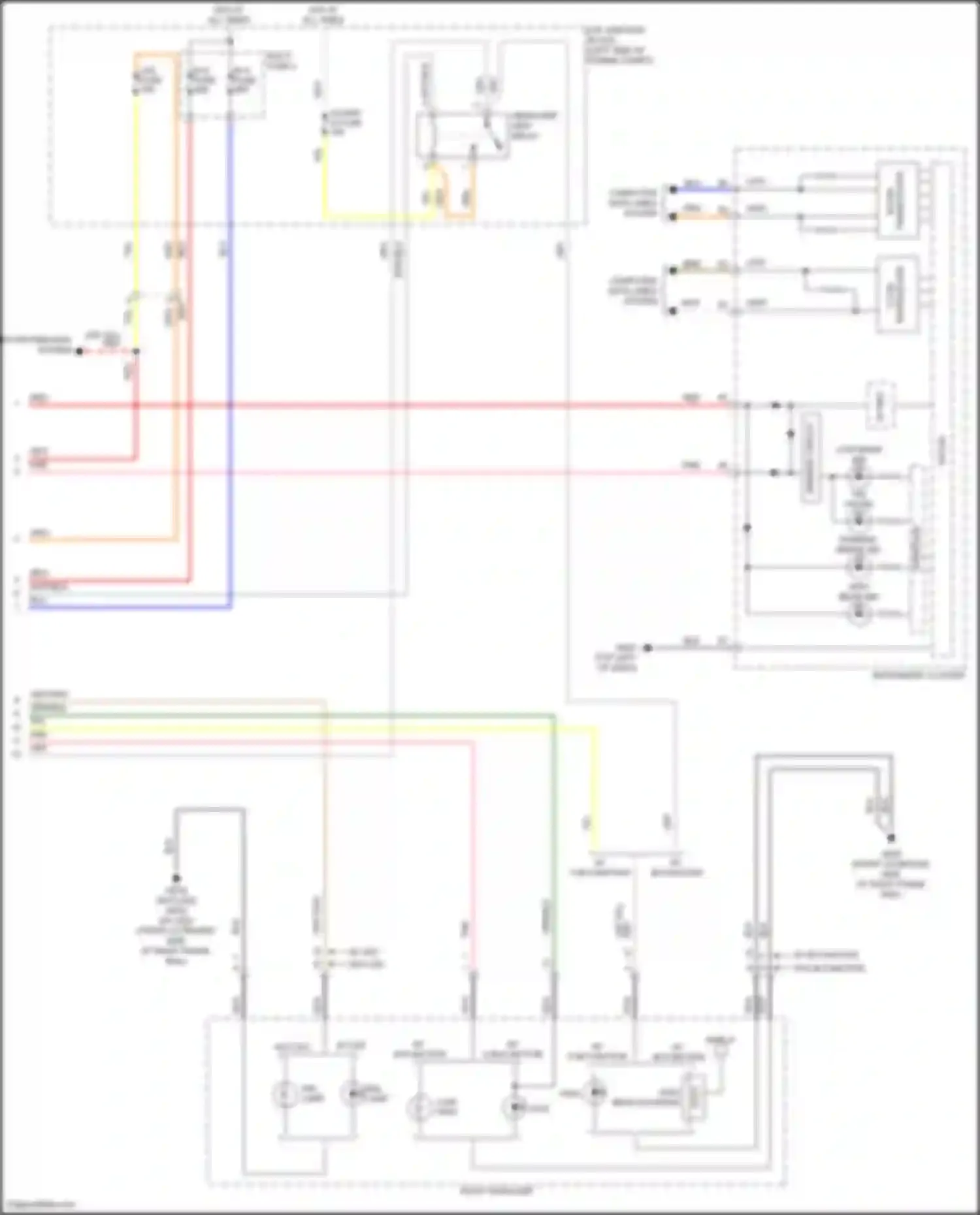 Wiring diagram computer data lines system for Hyundai Avante VI facelift (2018-2020) (19 of 105)