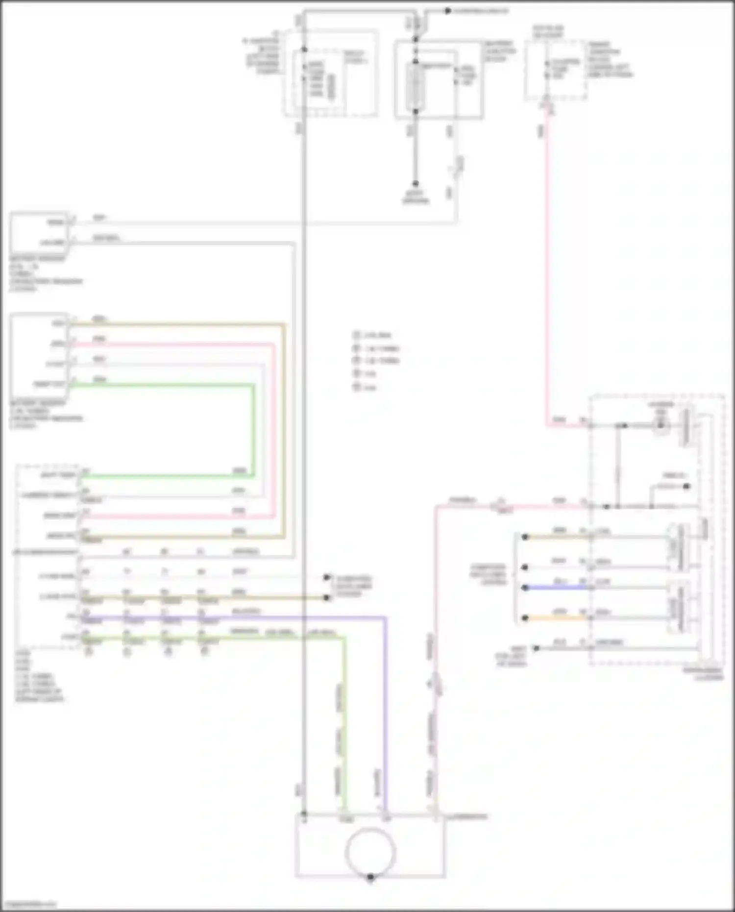 Wiring diagram computer data lines system for Hyundai Avante VI facelift (2018-2020) (81 of 105)