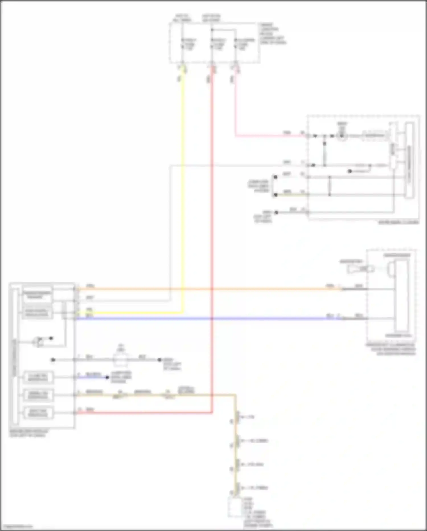 Wiring diagram input sig interface for Hyundai Avante VI facelift (2018-2020) (1 of 1)