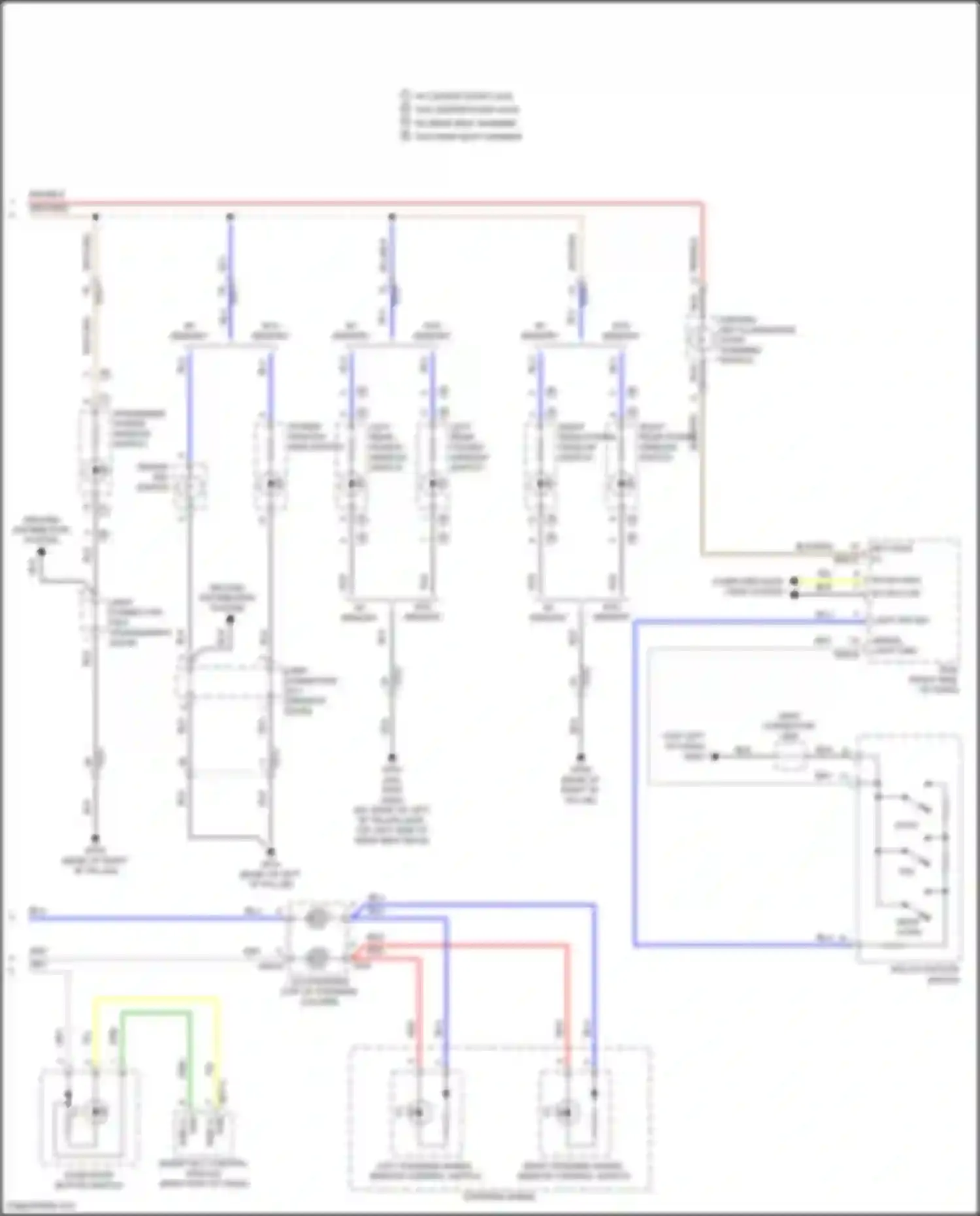 Wiring diagram light sw sig for Hyundai Avante VI facelift (2018-2020) (5 of 5)