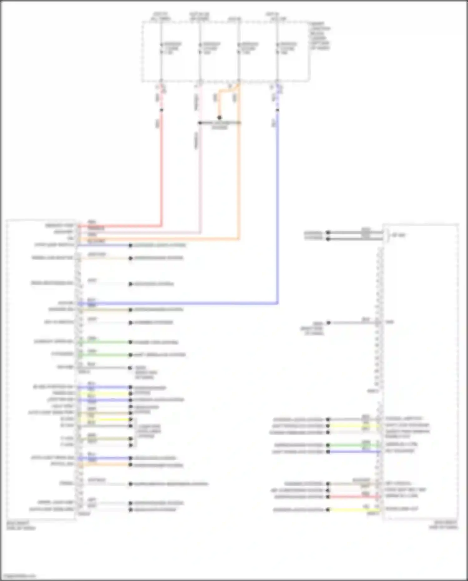 Wiring diagram module 1 fuse for Hyundai Avante VI facelift (2018-2020) (4 of 10)
