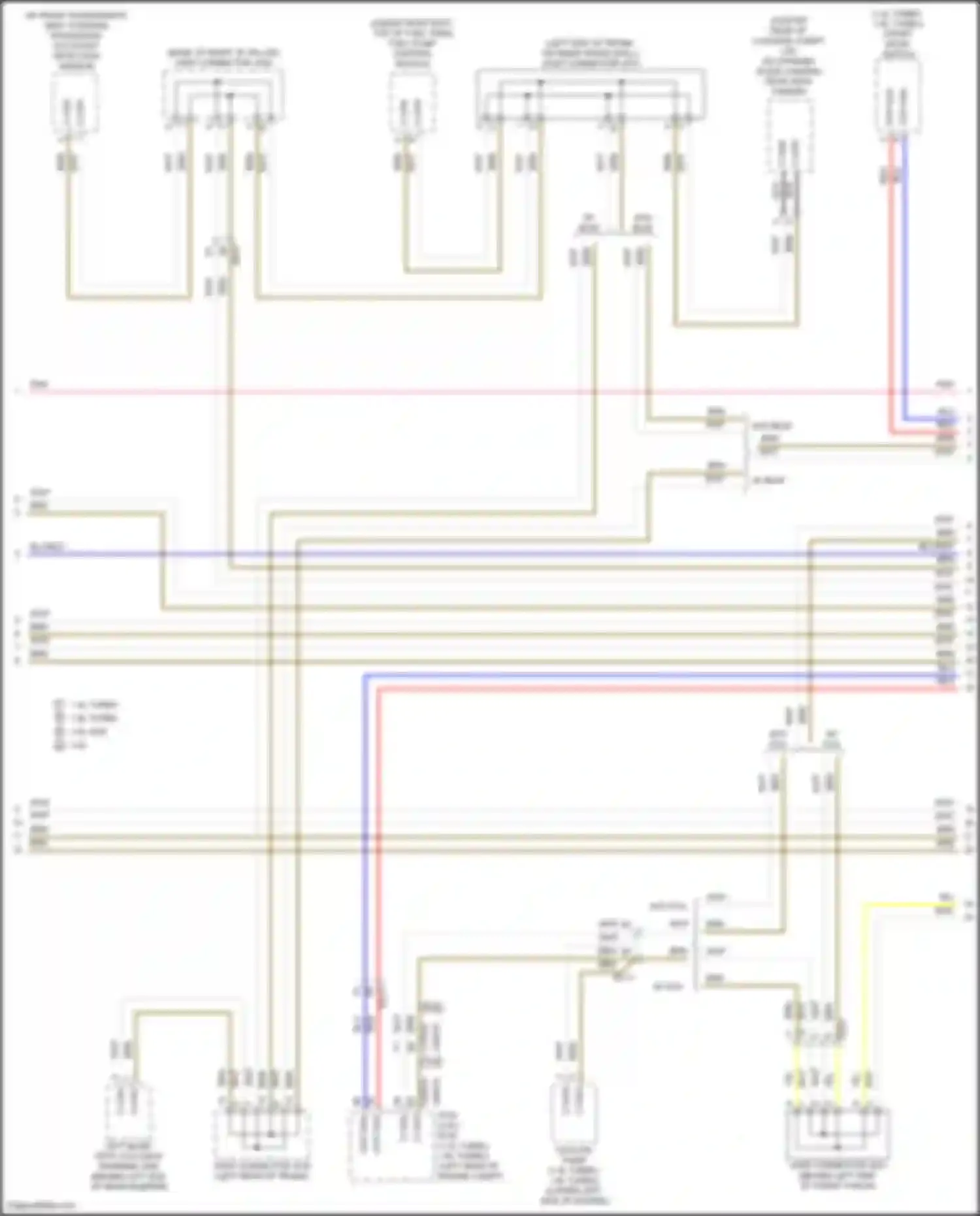 Wiring diagram passenger occupant detection sensor for Hyundai Avante VI facelift (2018-2020) (1 of 6)