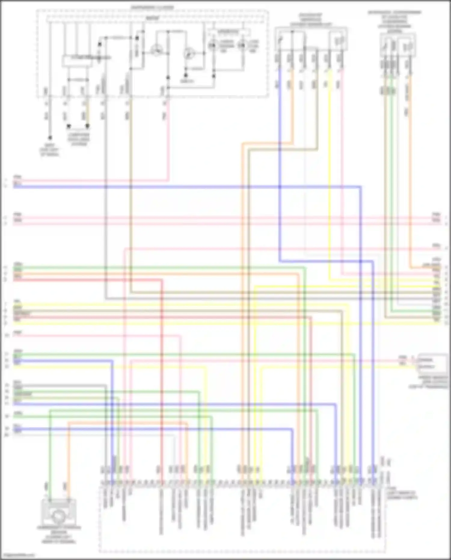 Wiring diagram position switch code d for Hyundai Avante VI facelift (2018-2020) (1 of 2)