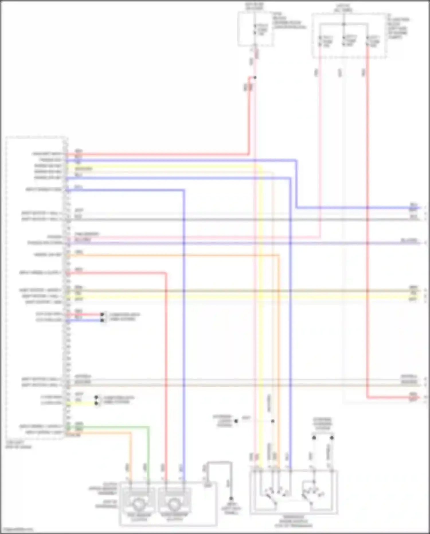 Wiring diagram range sw sig n for Hyundai Avante VI facelift (2018-2020) (1 of 1)