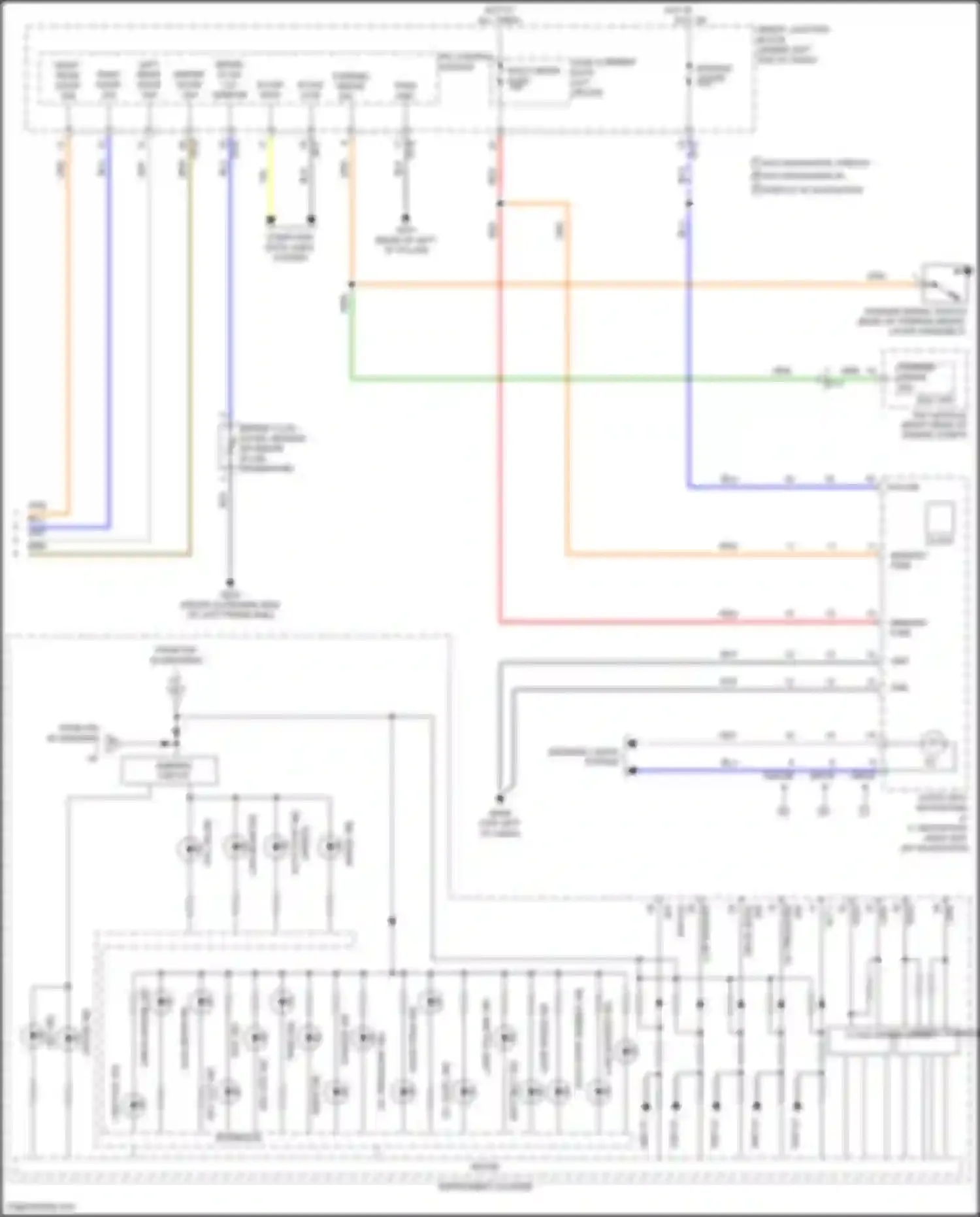 Wiring diagram smart junction block for Hyundai Avante VI facelift (2018-2020) (66 of 109)