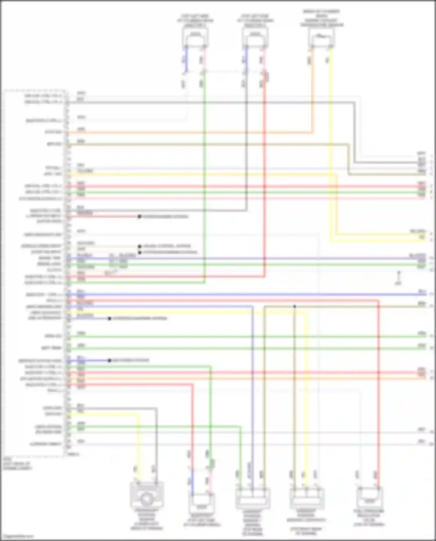 Wiring diagram start sig input for Hyundai Avante VI facelift (2018-2020) (1 of 1)