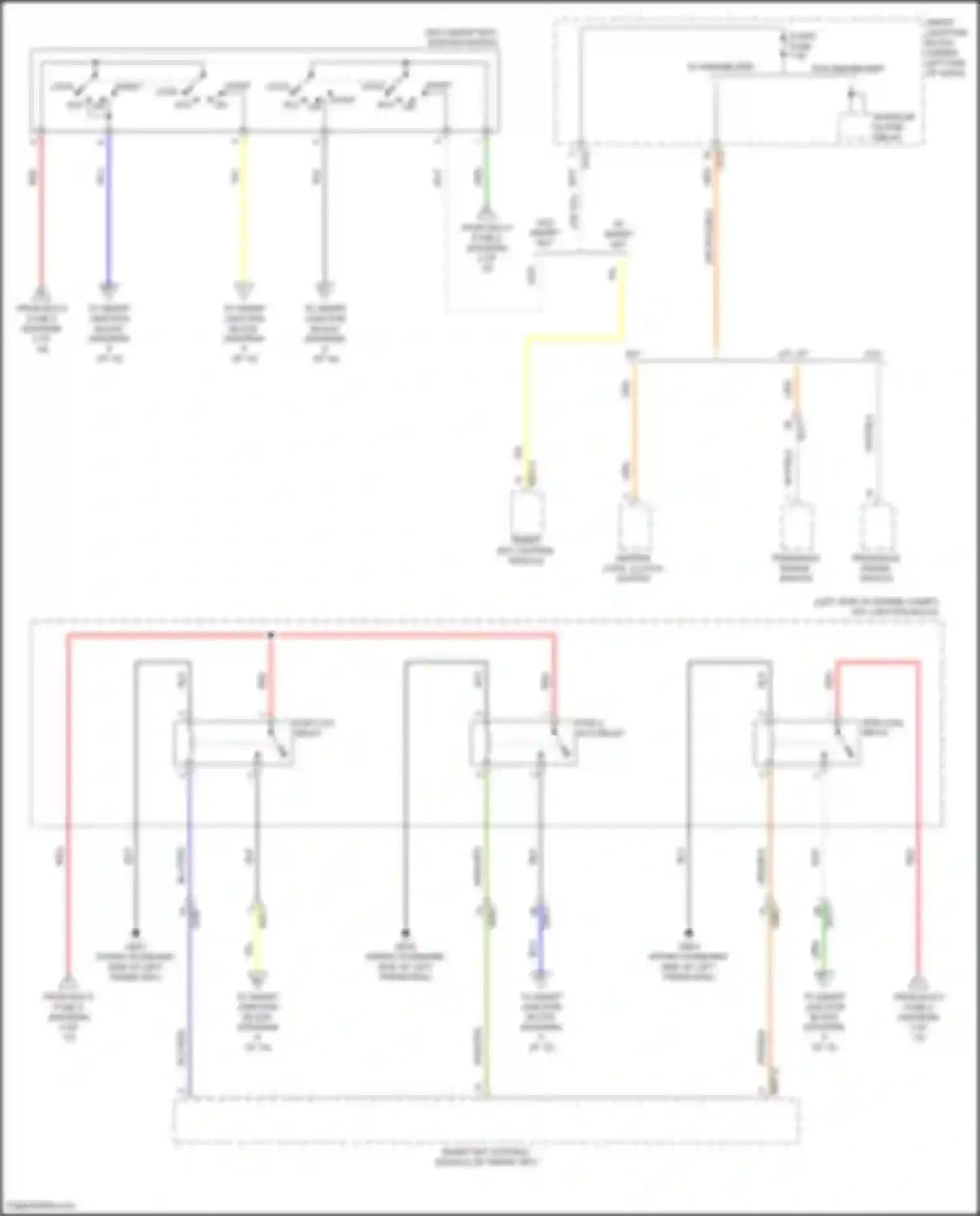 Wiring diagram w/o smart key for Hyundai Avante VI facelift (2018-2020) (4 of 15)