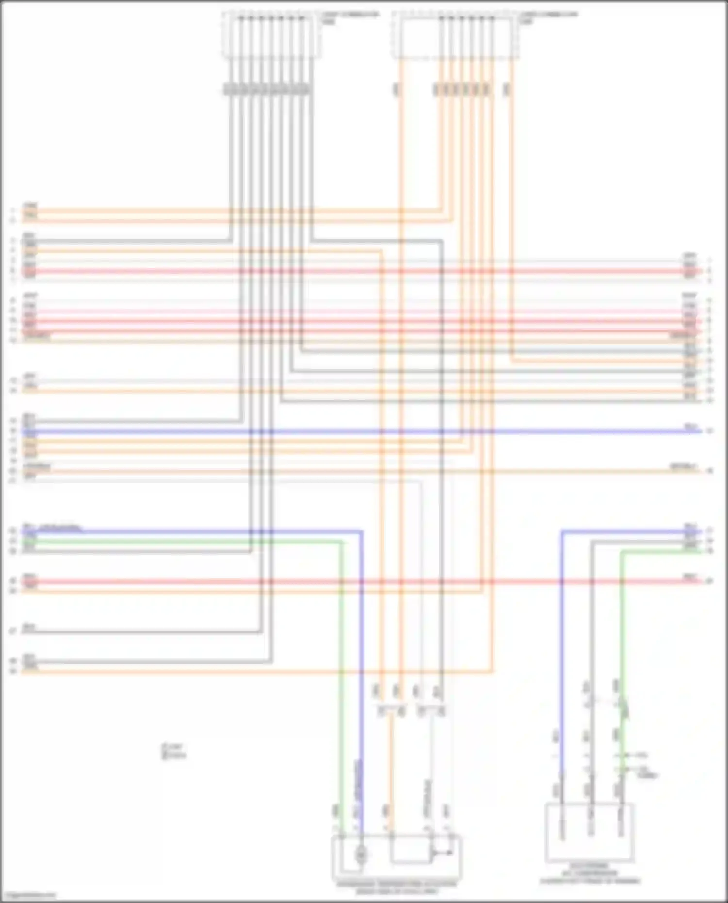 Avante Hyundai VII (2020-2024): Automatic a/c circuit, except hybrid (3 of 6)
